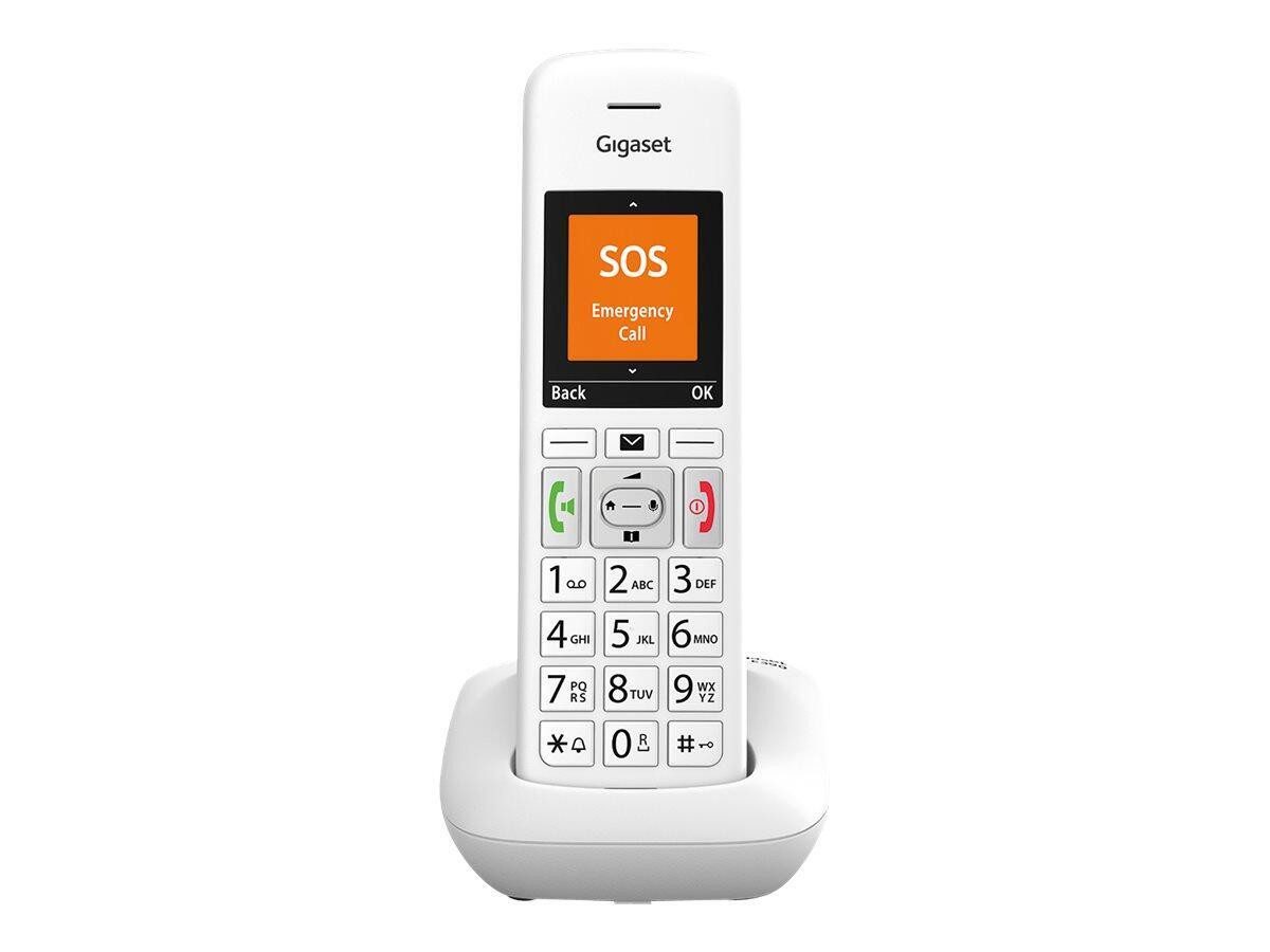 Gigaset Gigaset E390 weiß Schnurloses DECT-Telefon