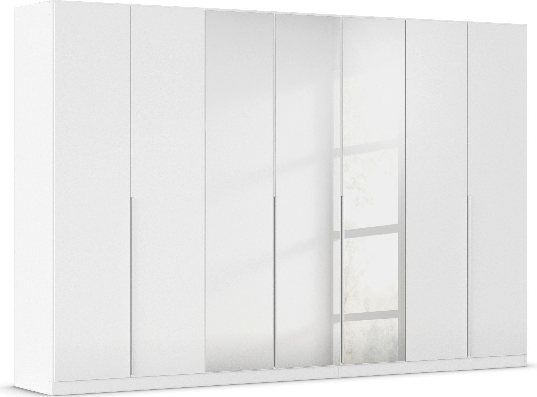 OTTO home Drehtürenschrank Kleiderschrank Schrank Garderobe AGORDO mit Dekor- oder Hochglanzfront (in zwei Griff-Farben, Breiten 91-405 cm) durchdachte Innenausstattung, in 8 Breiten und 2 Höhen MADE IN GERMANY