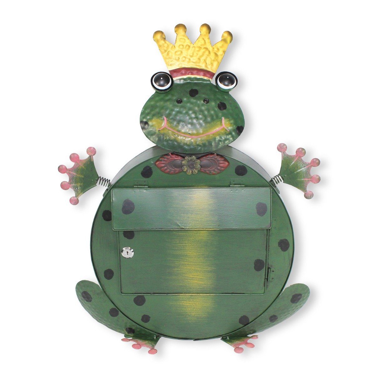 colourliving Briefkasten Metall-Briefkasten Froschkönig (aus Metall, günstig online kaufen