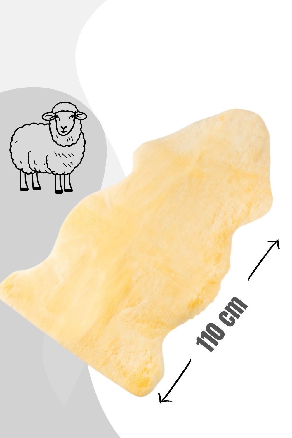 Babylammfell Lammfell fürs Bett / Medizinisches Lammfell, Fellhof