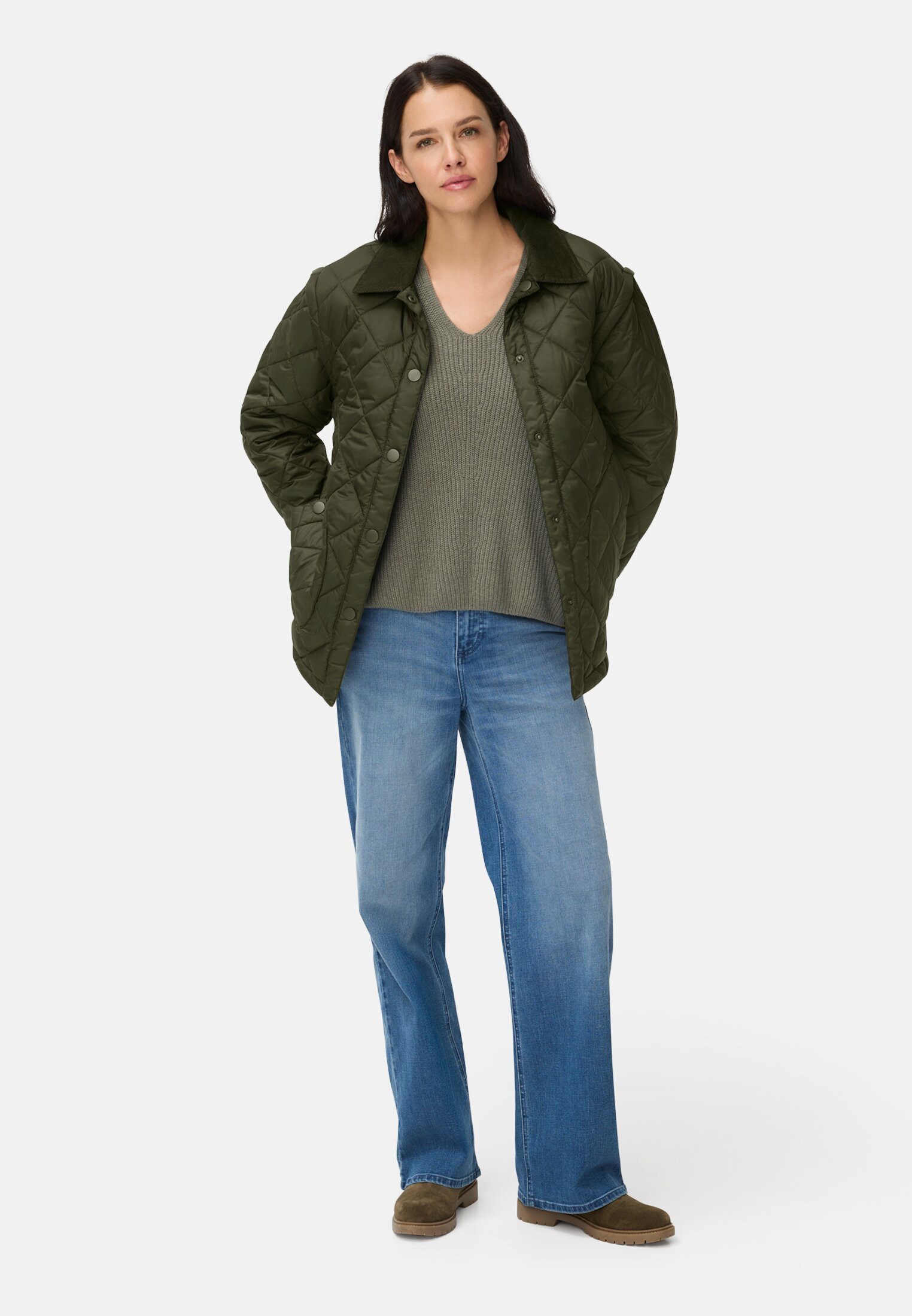 camel active Outdoorjacke mit abnehmbaren Ärmeln Langarm