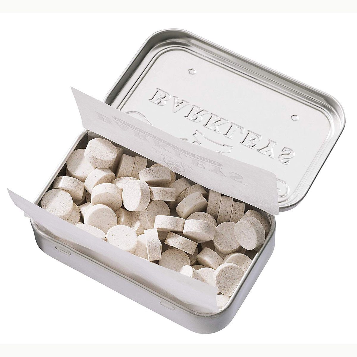 BARKLEYS Süßigkeit, Barkleys Liquorice Pastillen Lakritz in einer Metalldose 50g 3er Pack