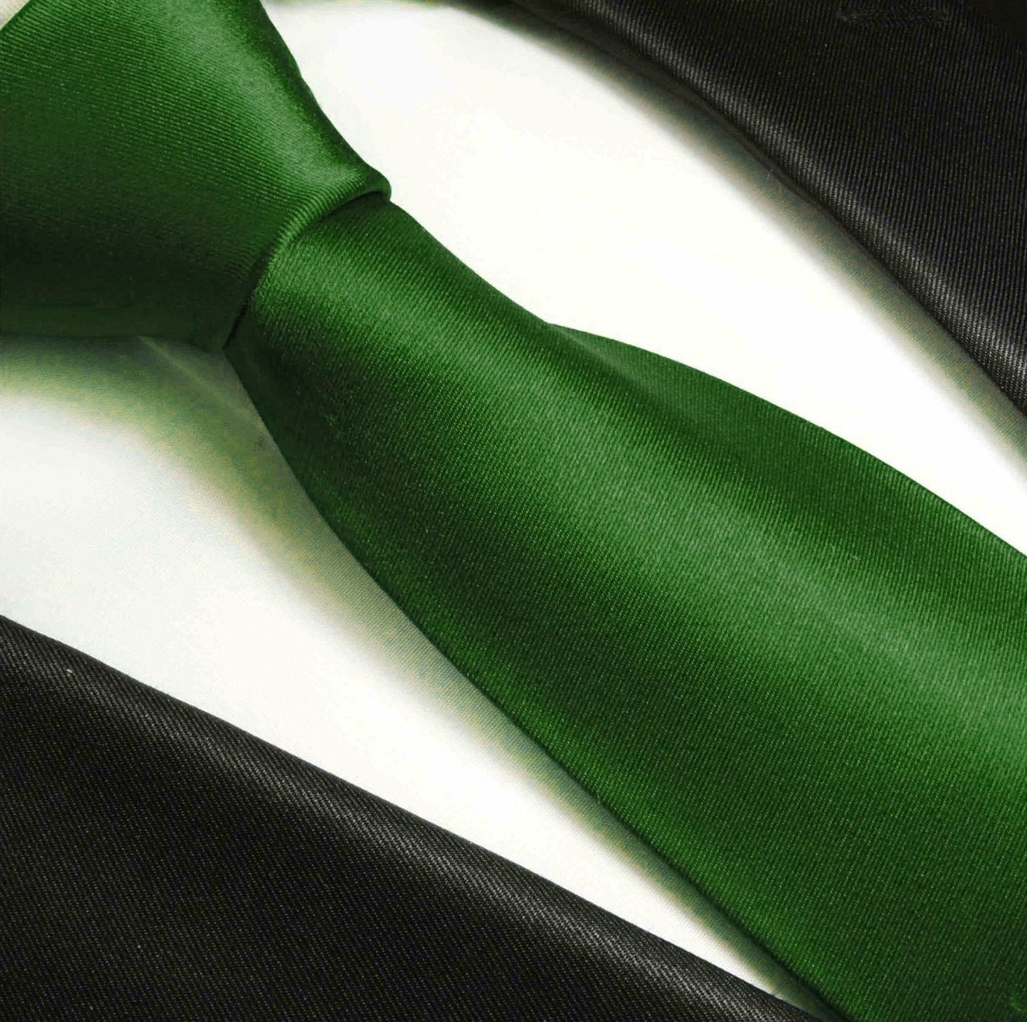 Herren Paul Uni Krawatte Malone Smaragdgrün Krawatte für