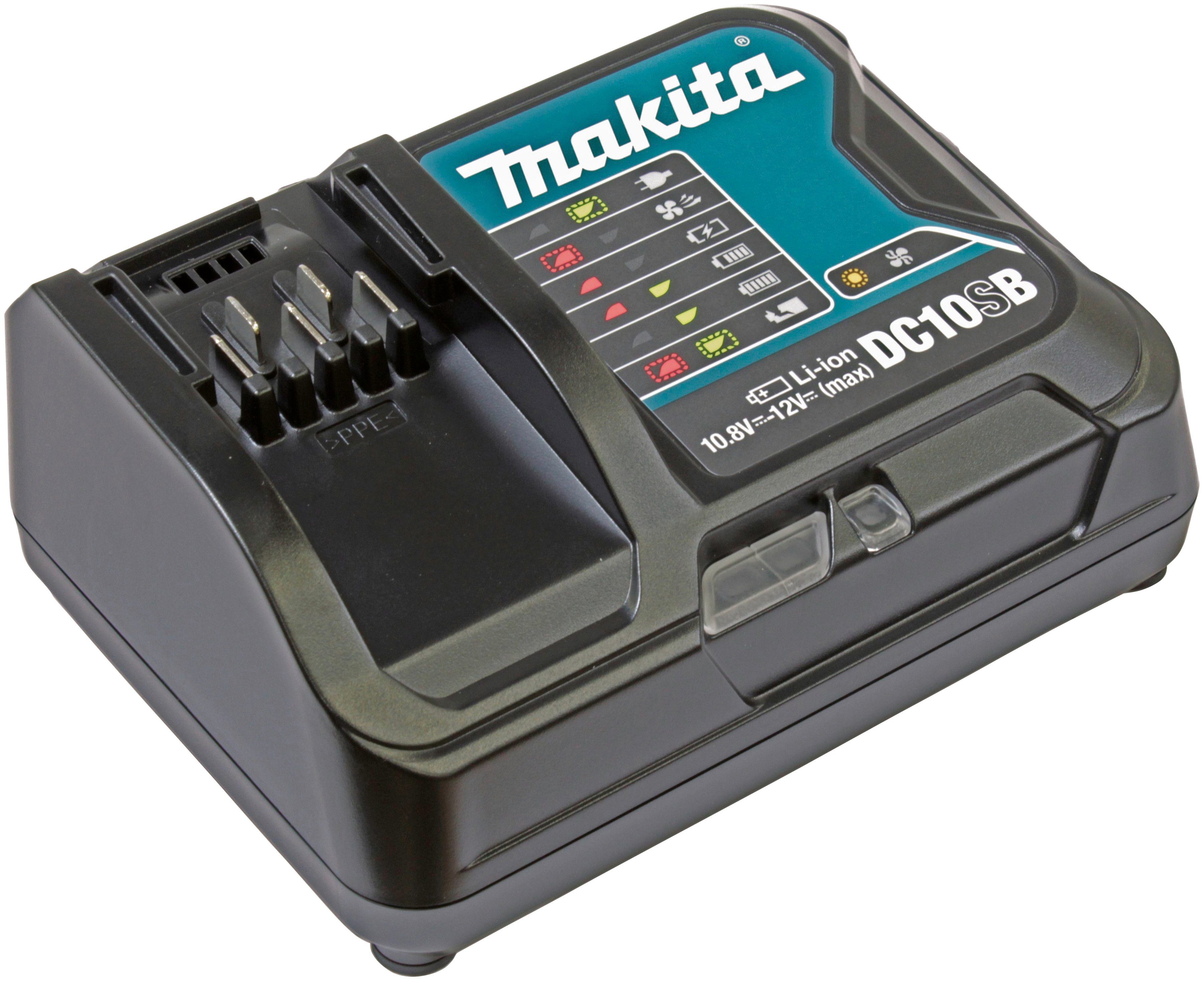 Makita DC10SB Akku-Ladestation (1-tlg., für alle CXT-Akkus mit 12 V max) | Akkus und PowerBanks