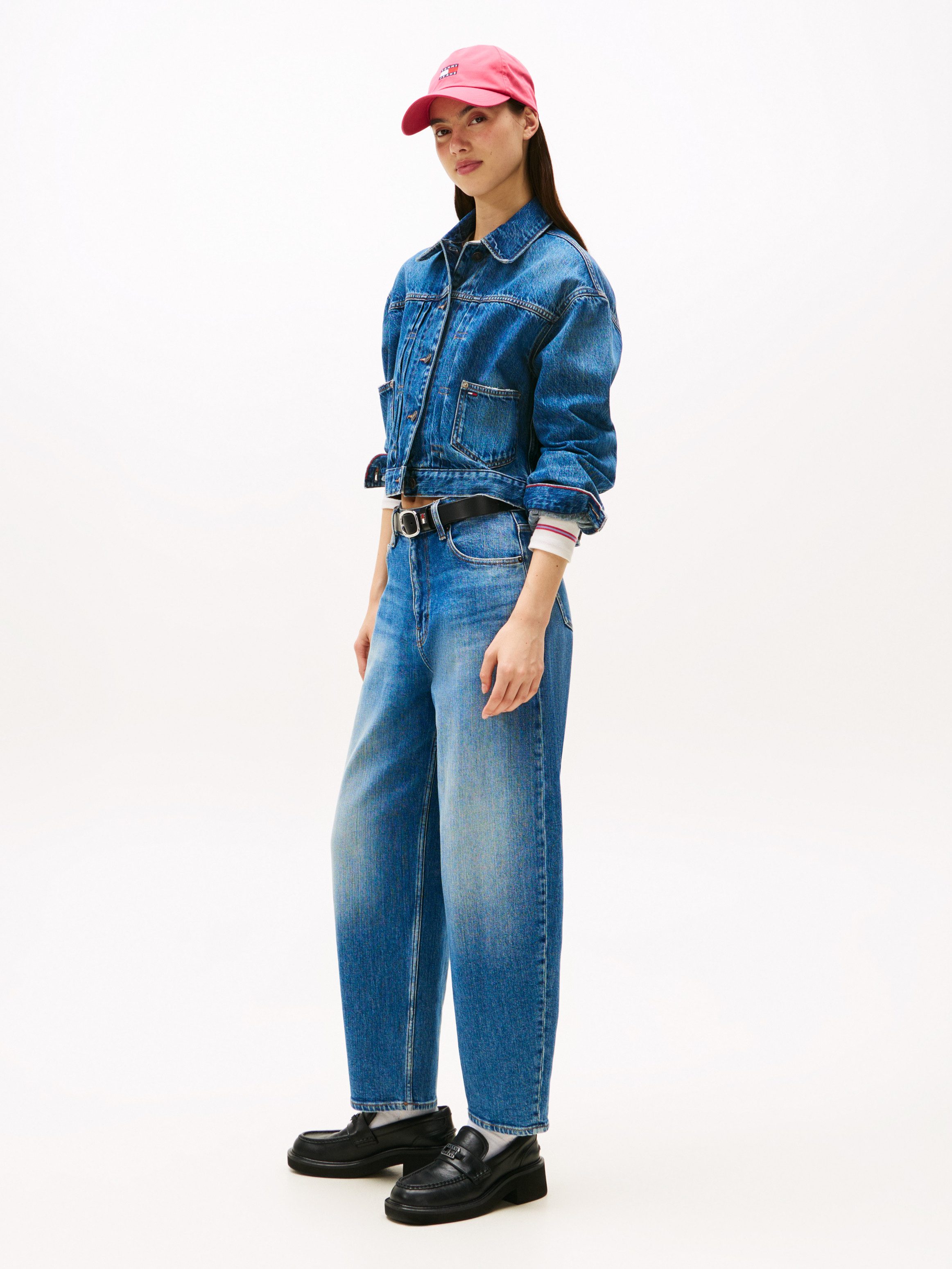 Tommy Jeans Tapered-fit-Jeans JEANIE BALLOON BI0134
