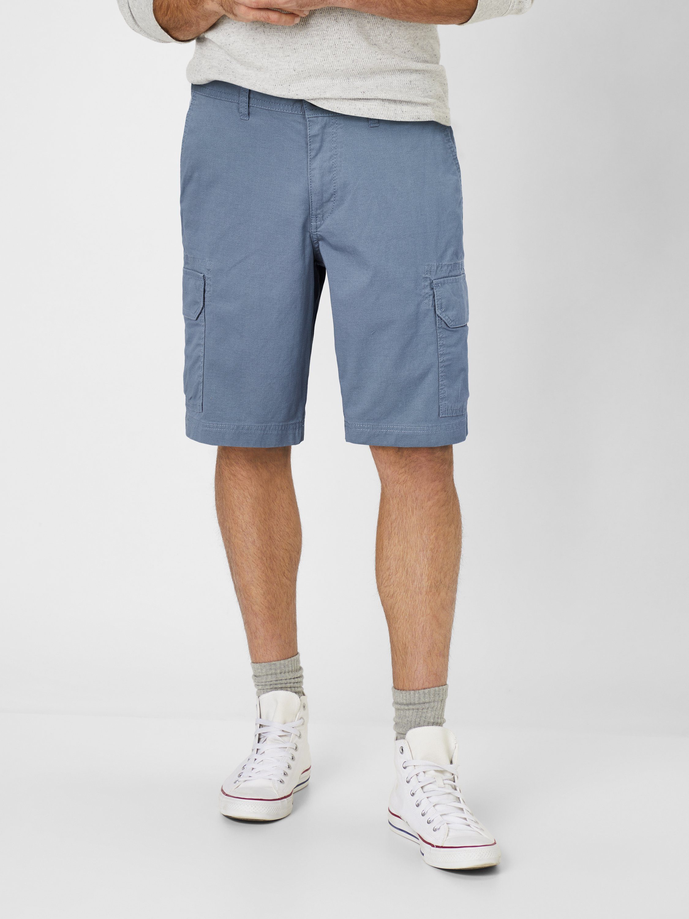 Cargobermudas CALGARY Muster Redpoint mit Straight-Fit Bermudas