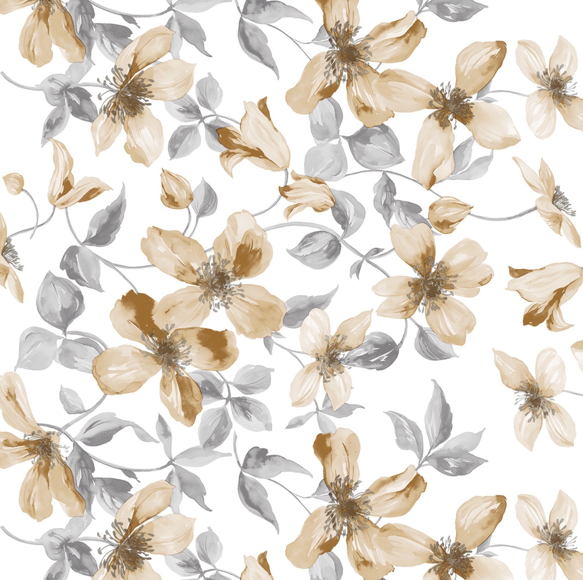 Peyer Syntex Tischdecke Tischdecke, Wachstuch Blumen