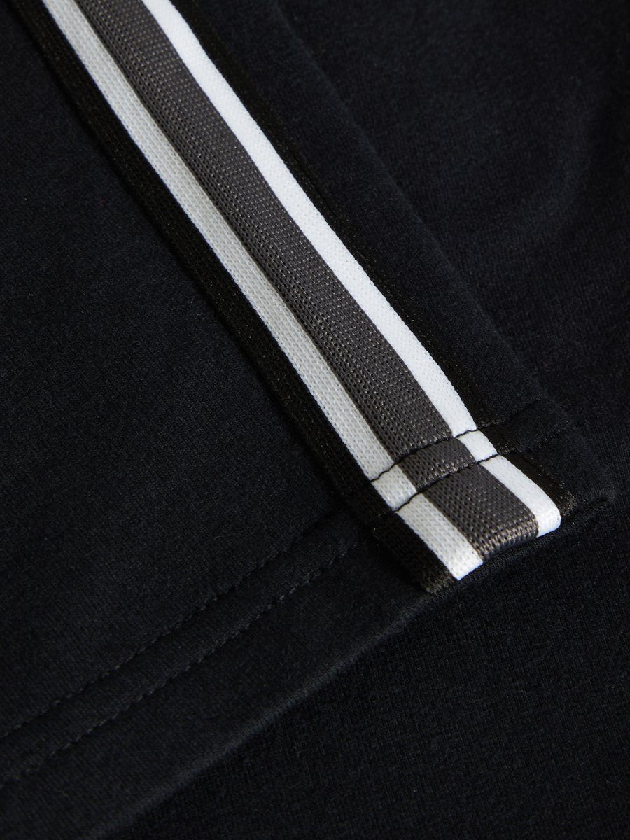 Name It Jeansshorts Name It Jungen Stoffhose mit Tunnelzug in schwarz