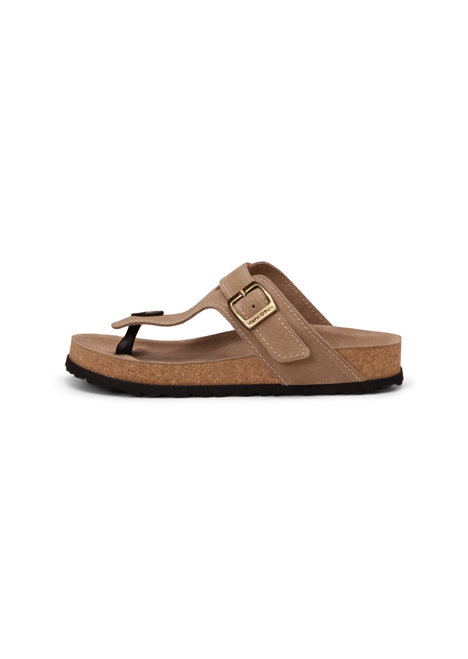 Marc O'Polo aus weichem Veloursleder Sandale
