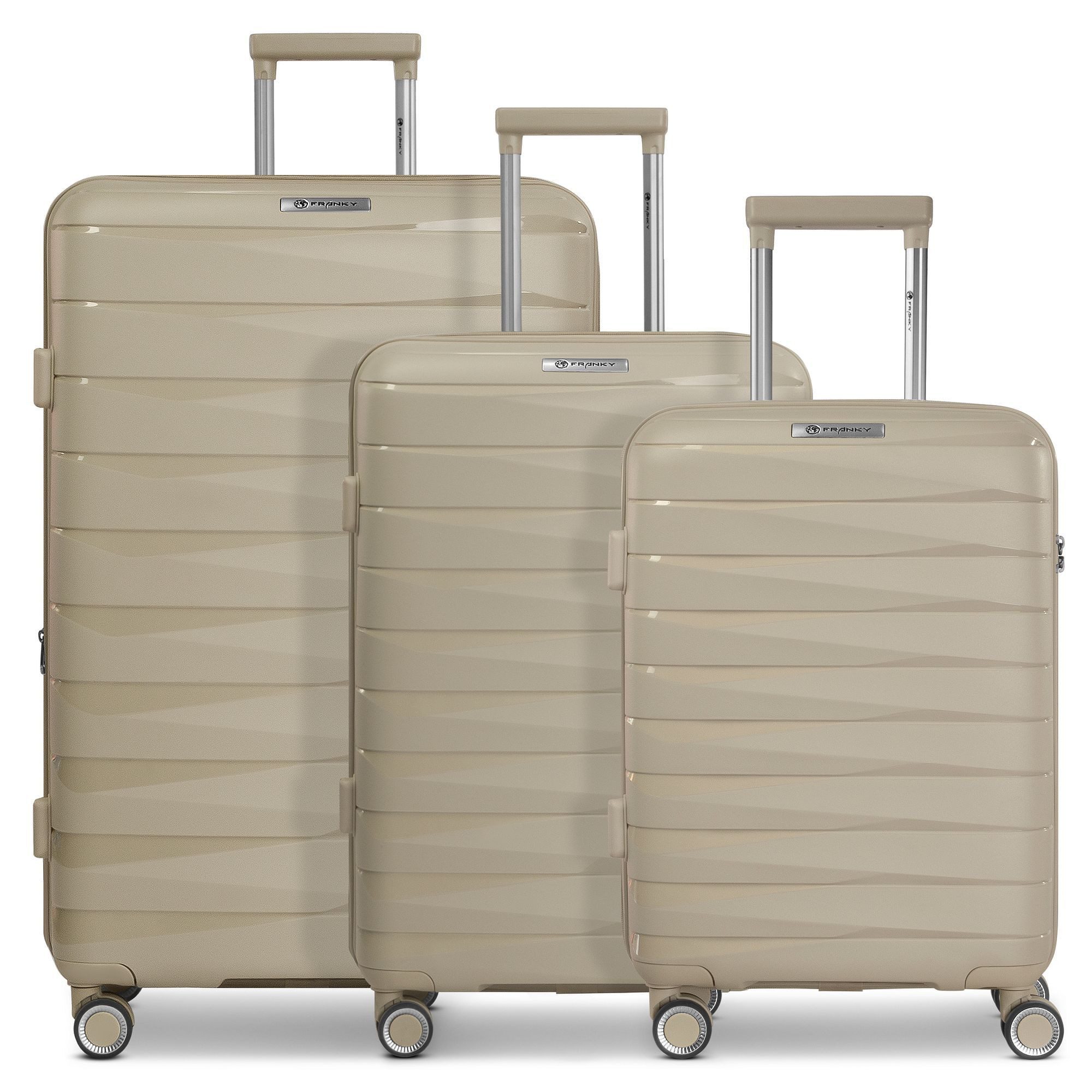 Franky Trolleyset London, 4 Rollen, (3-teilig, 3 tlg), Polypropylen günstig online kaufen