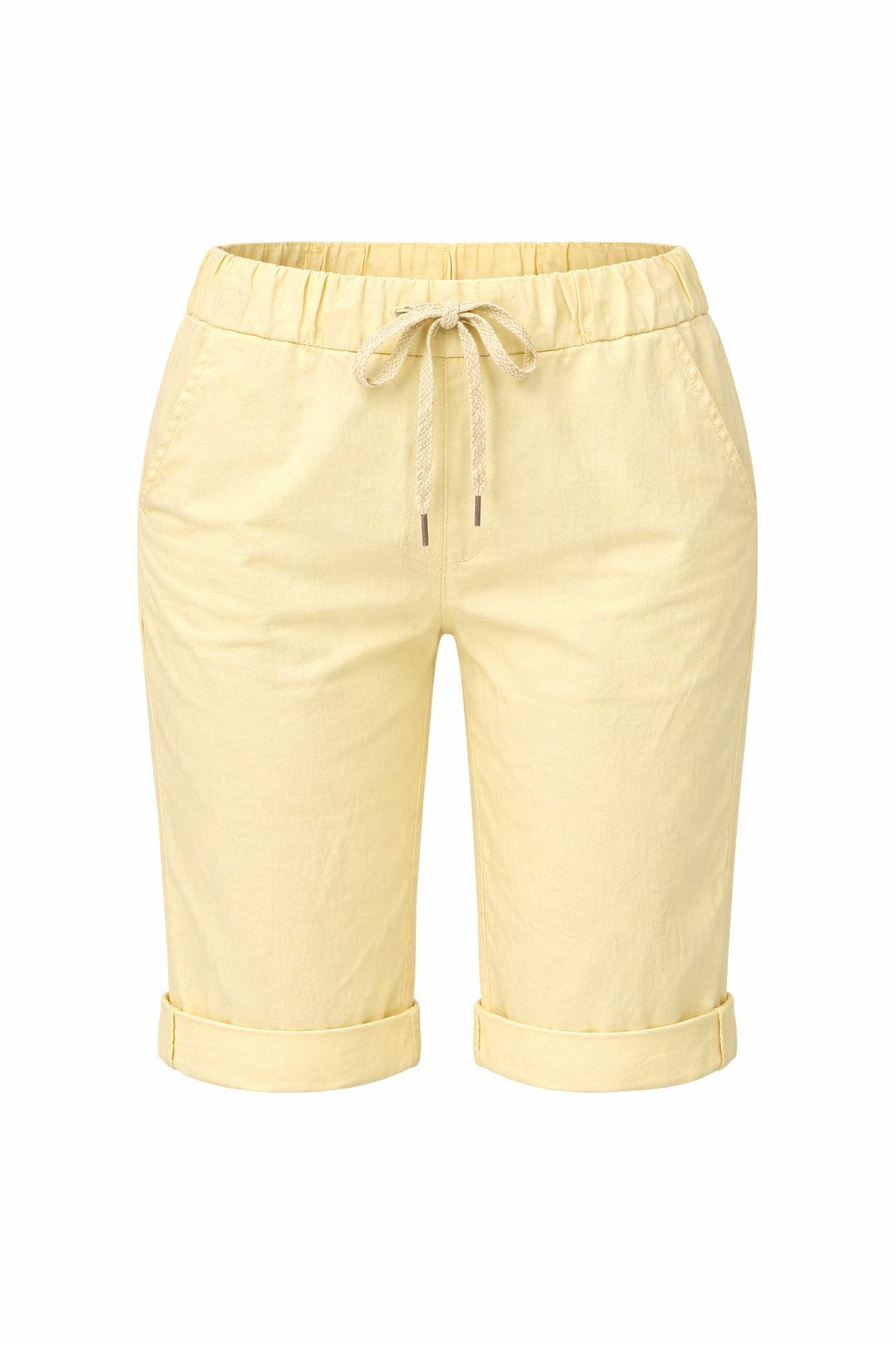 ITALY VIBES Chinoshorts - Damenshorts - Stoffhose kurz - Bermuda Damen ONE SIZE / passend für Größe XS - XL