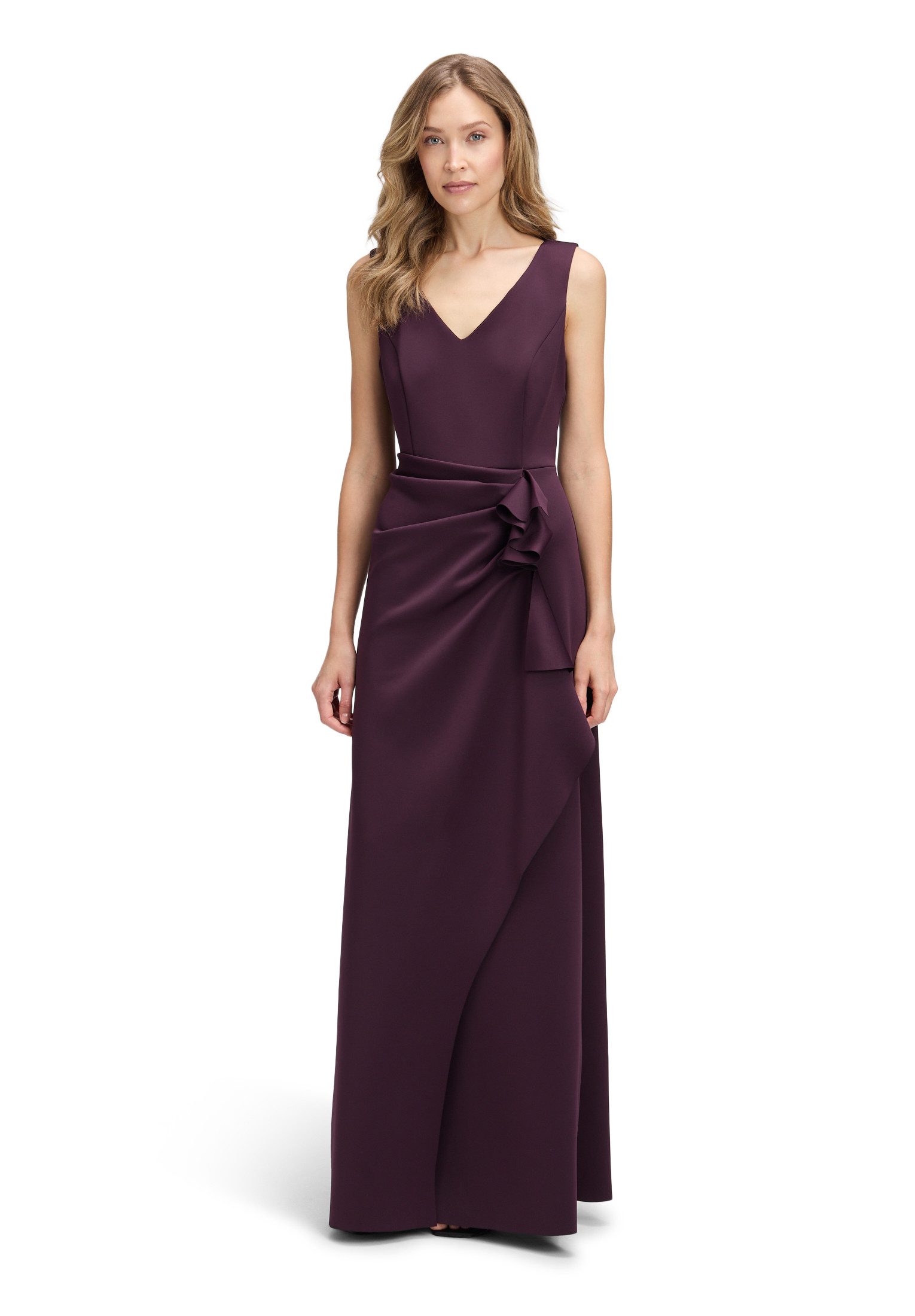 Vera Mont Abendkleid Damen Abendkleid mit Volant günstig online kaufen