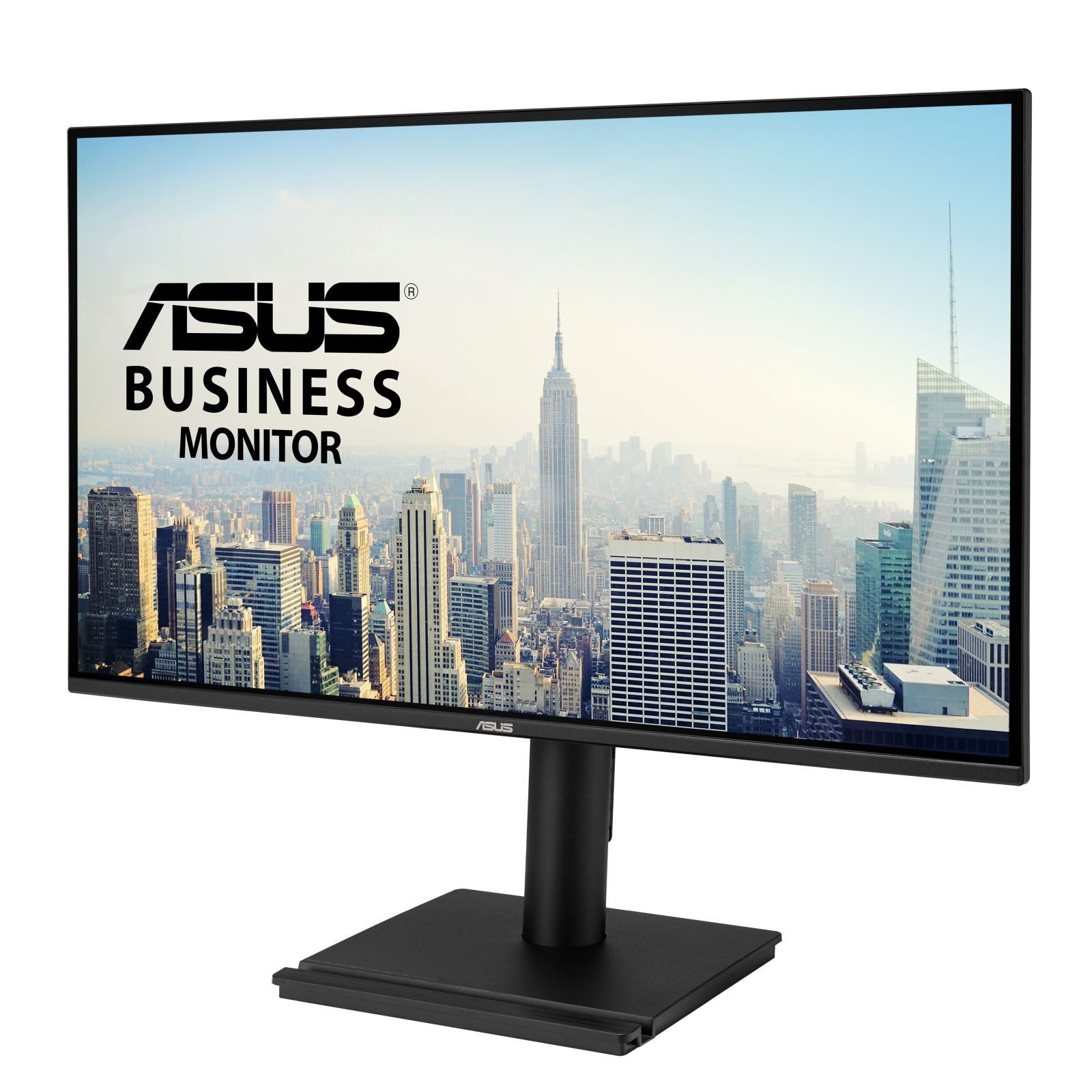 Asus Business VA27AQSE 27" / 2560x1440 / Flat / 350cd/m2 / 1ms TFT-Monitor (2560 x 1440 px, Quad HD, 1 ms Reaktionszeit, 75 Hz, IPS, Lautsprecher, HDCP, HDR, Kopfhörerbuchse, Pivot, Höhenverstellbar)