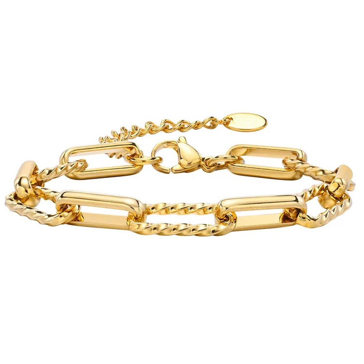 KARMA Gliederarmband Damenarmband Silber oder Gold Armschmuck Armkettchen v günstig online kaufen