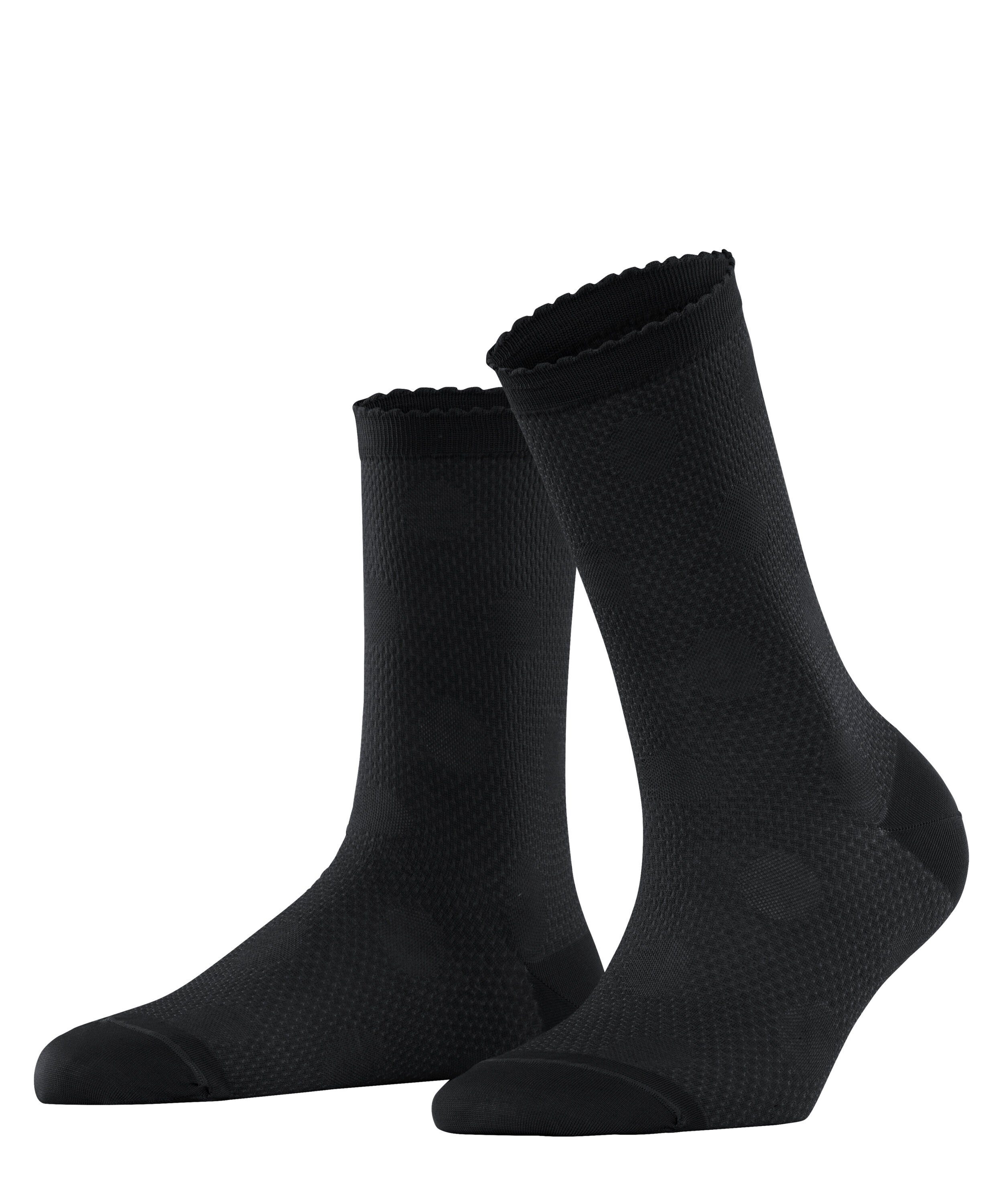 Grainy (1-Paar) Socken FALKE black (3000) Dot
