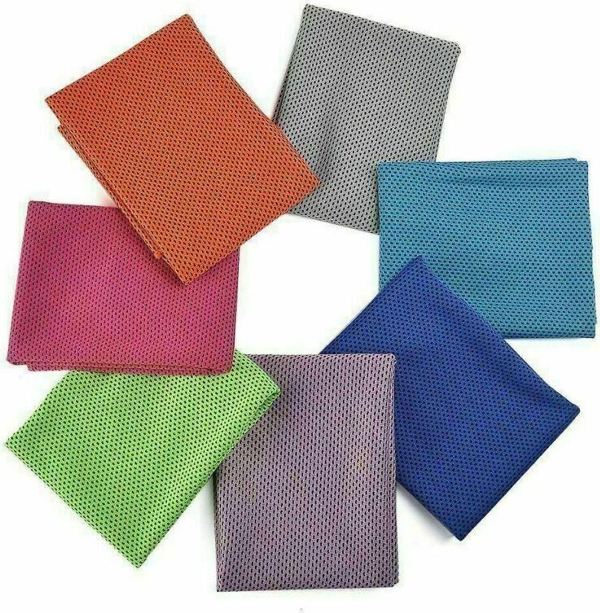 FELIXLEO Sporthandtuch Kühlendes Handtuch 12er Set Kühltücher Sport Cooling Towel für Yoga, (24-St) – Bild 4 von 4