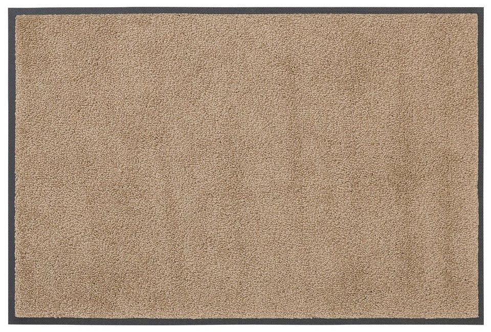 Fußmatte Lavea, andas, rechteckig, Höhe: 9 mm, Schmutzfangmatte,  Uni-Farben, In- und Outdoor-Teppich, waschbar