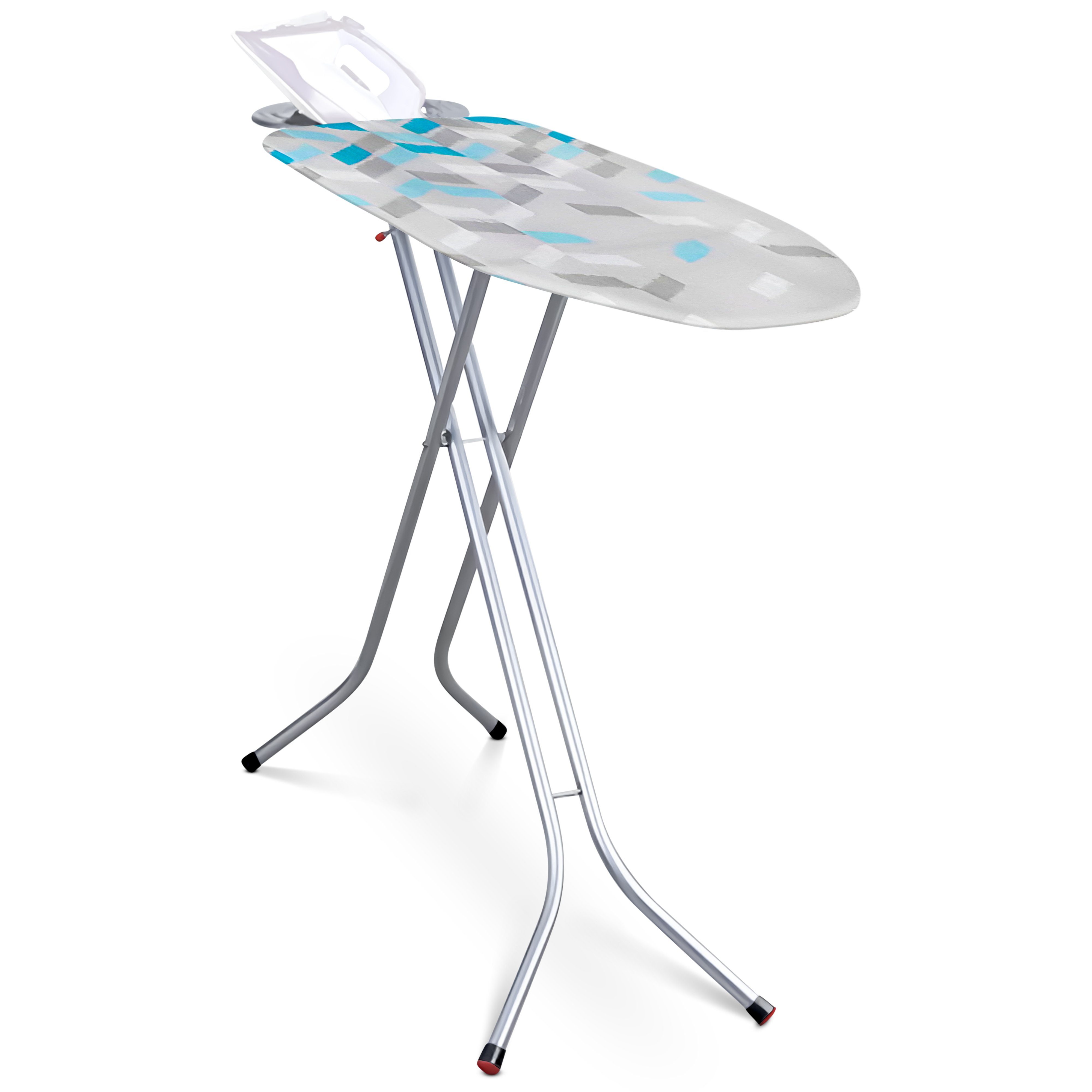 Bügelbrett Bügeltisch Elektro mit Steckdose Bügelfläche 120x38cm 2m Kabel