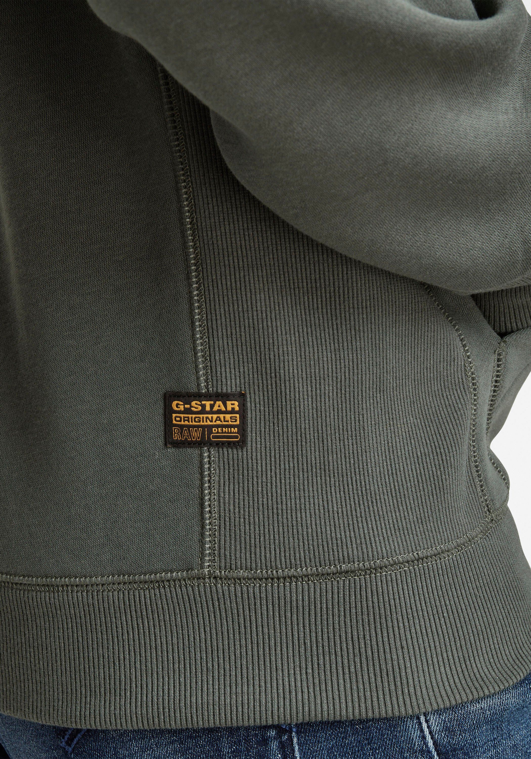 G-STAR Kapuzensweatjacke Premium Basic Hooded Zip Sweater