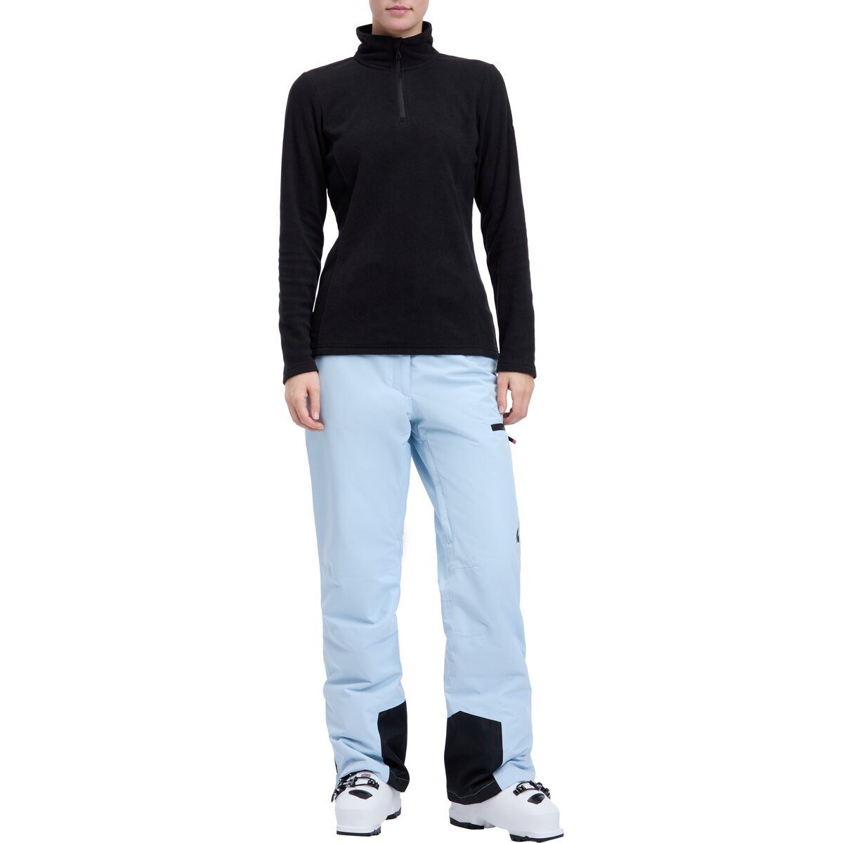 McKINLEY Stehkragenpullover Da.-Langarmshirt Amarillo HZ FL W BLACK NIGHT günstig online kaufen