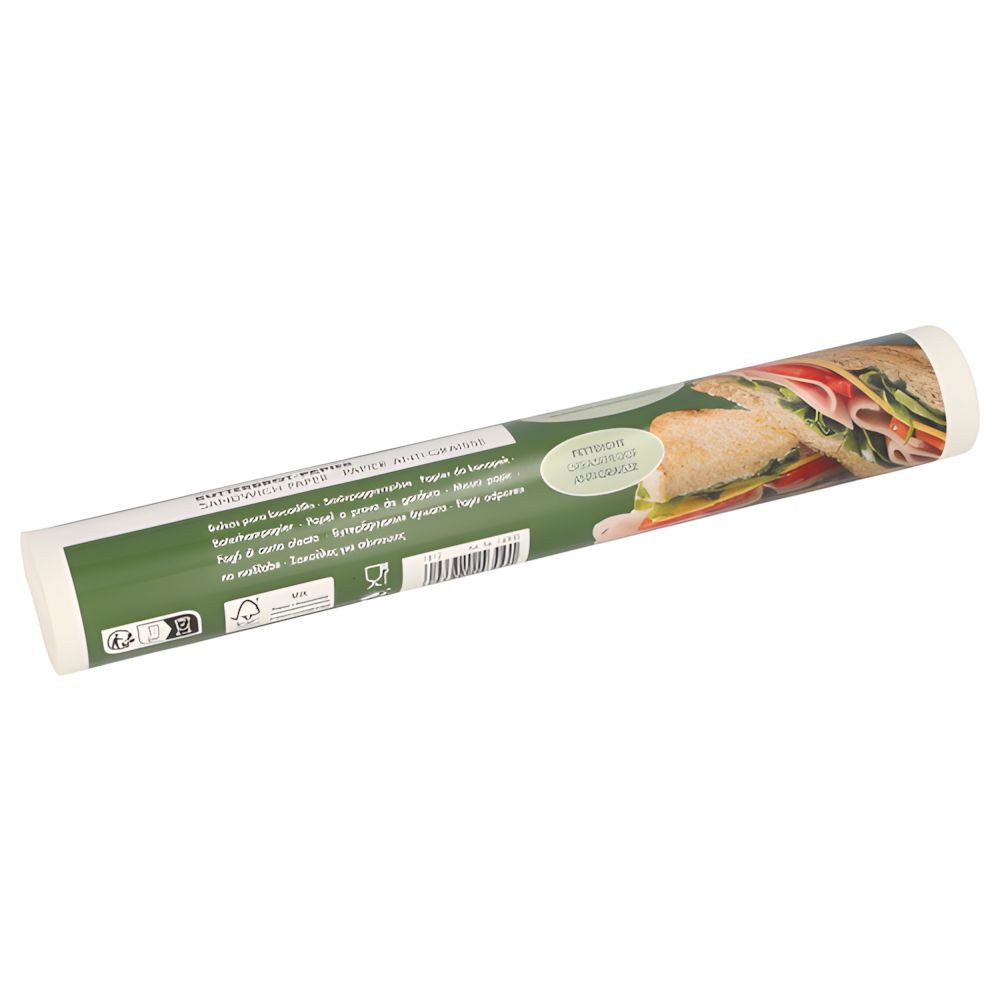 PAPSTAR Einweggeschirr-Set Blatt Butterbrotpapier 25 cm x 30 cm weiss 100 Stk, Pergamentersatzpapier – Bild 2 von 2
