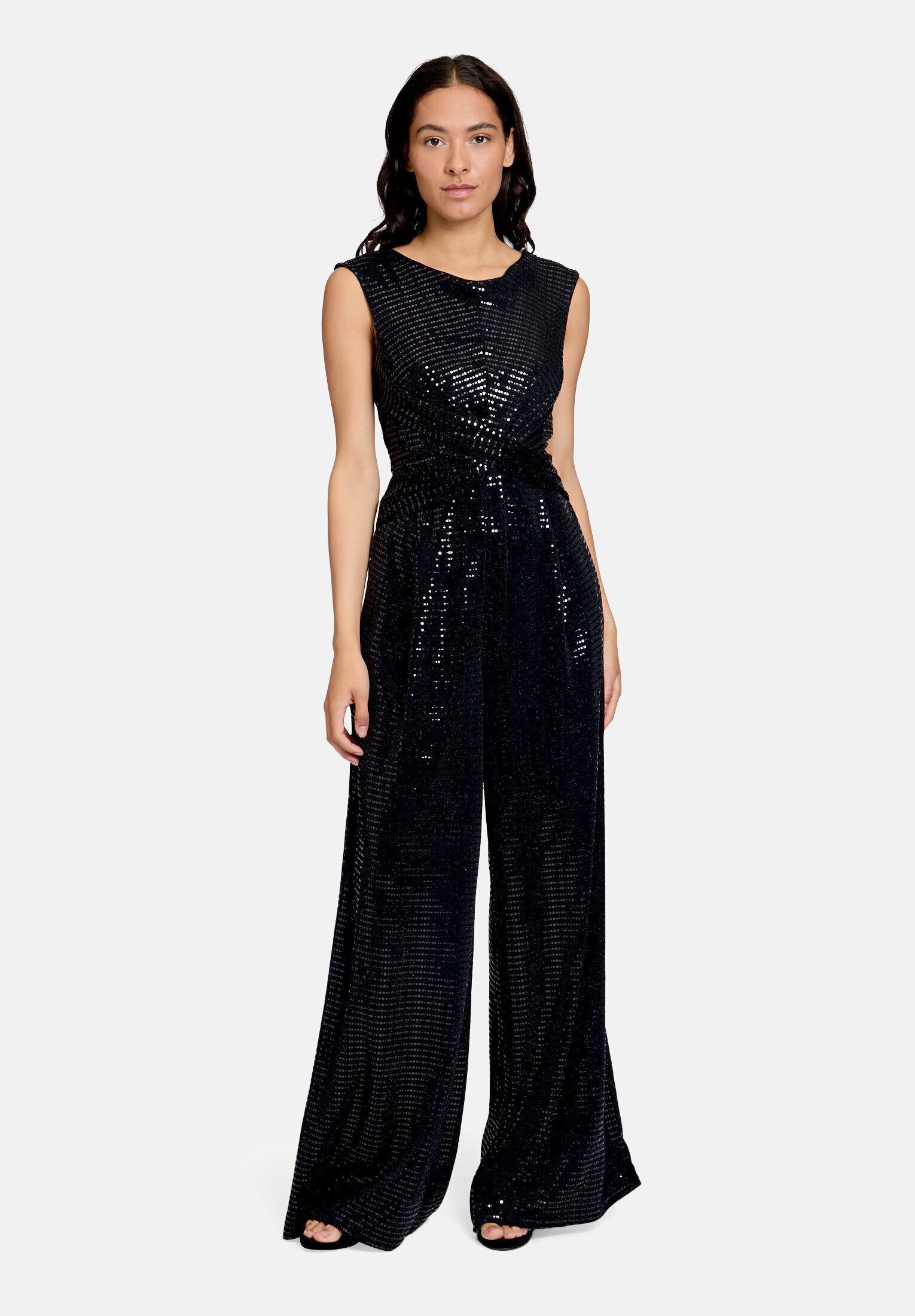 Vera Mont Overall Damen im Glitzer-Look (1-tlg)