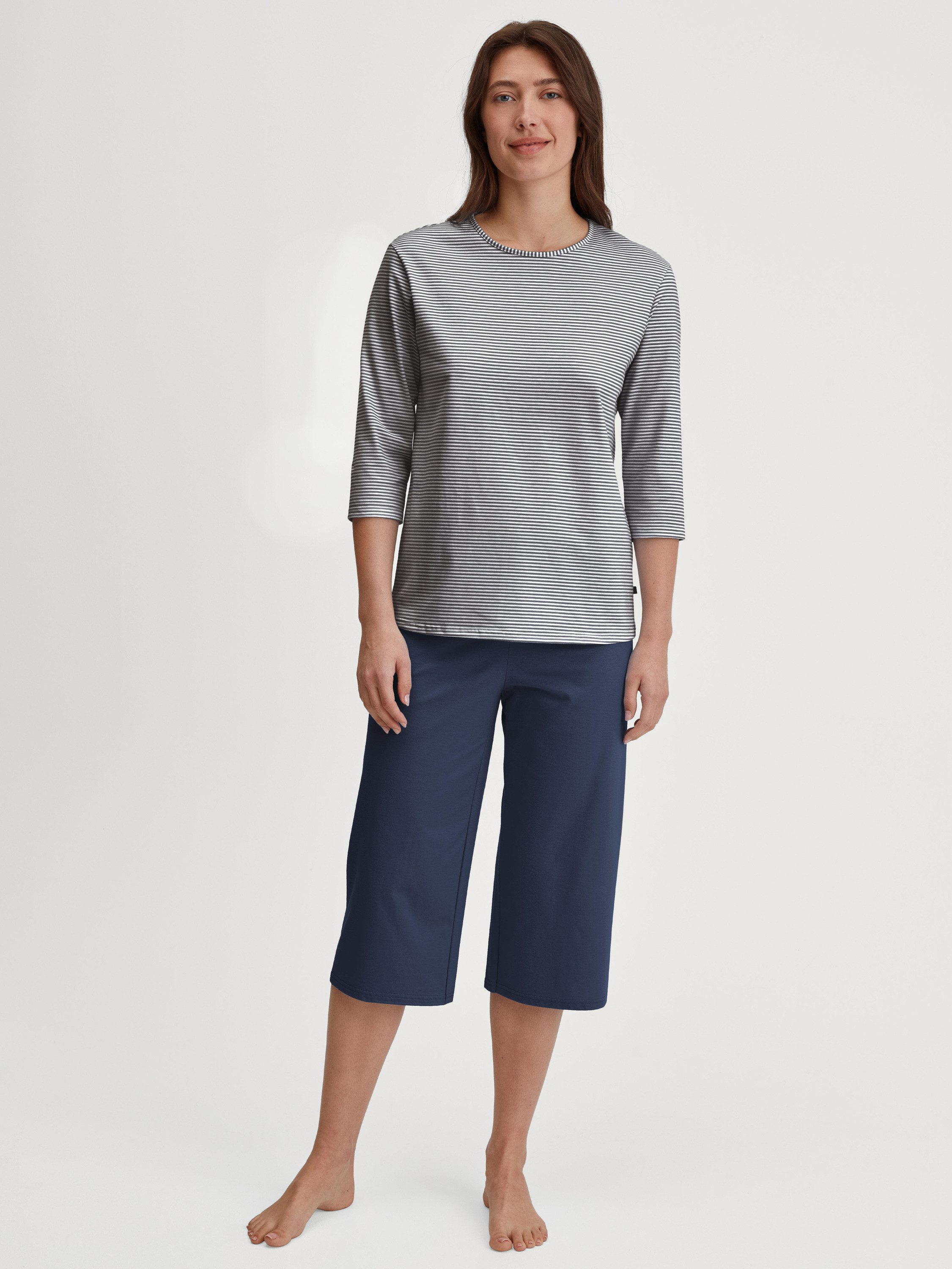 CALIDA Capri-Pyjama Cotton Special Damen (2 tlg) weich, leicht und komfortabel – Bild 2 von 5