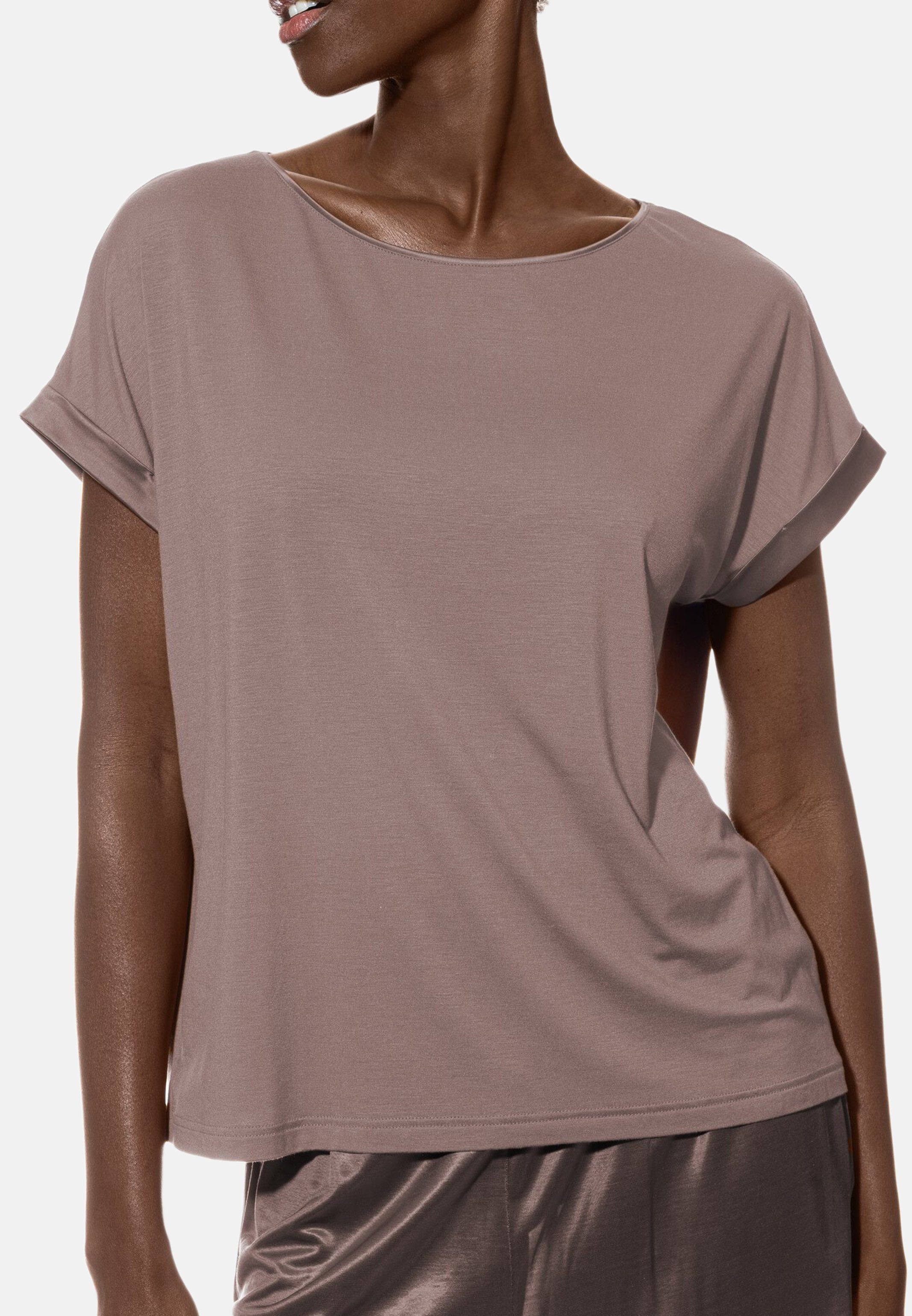 Mey Pyjamaoberteil Pure Chic (1-tlg) Schlafanzug Oberteil - Leicht - Mit leichtem Glanz