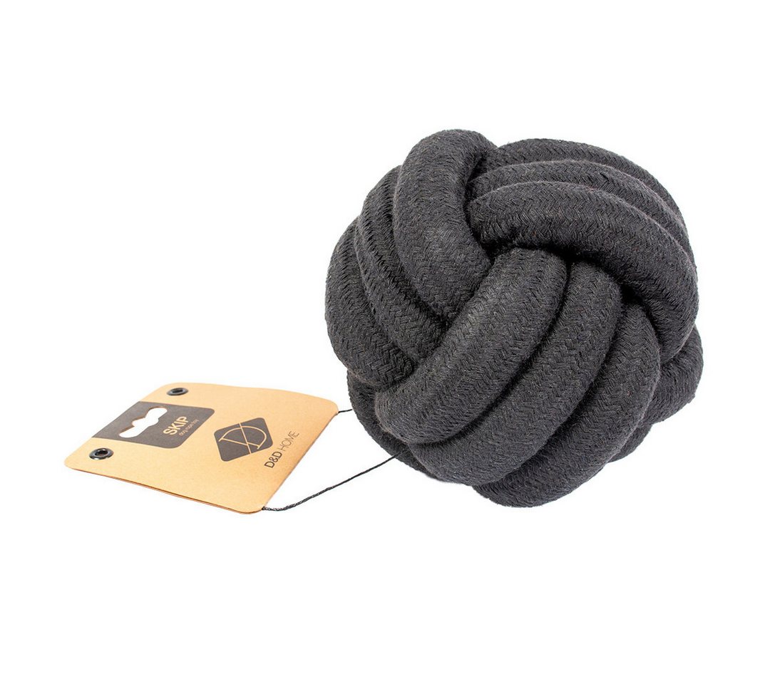 D&D Tiertaue D&D Knotenball Skip - Schwarz Durchmesser: 6cm
