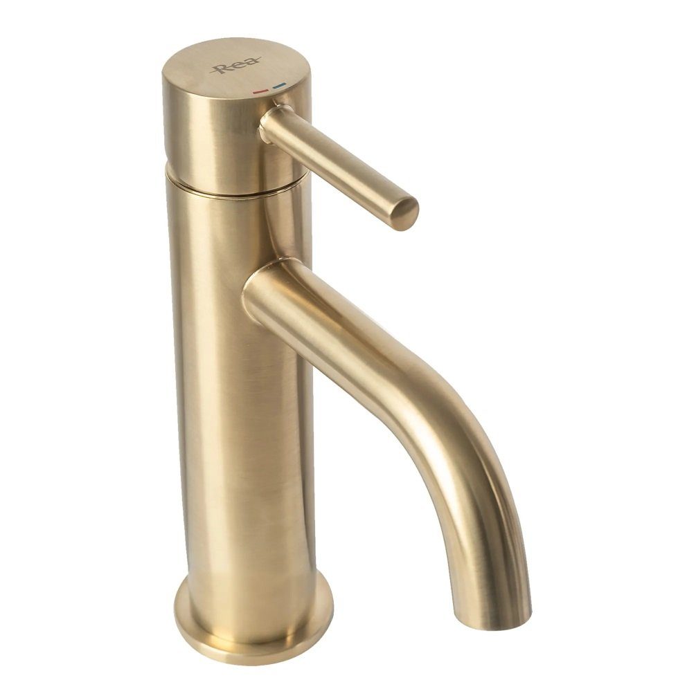 wohnwerk.idee Badarmatur Waschbeckenarmatur Wasserhahn Gold Einhebelmischer günstig online kaufen