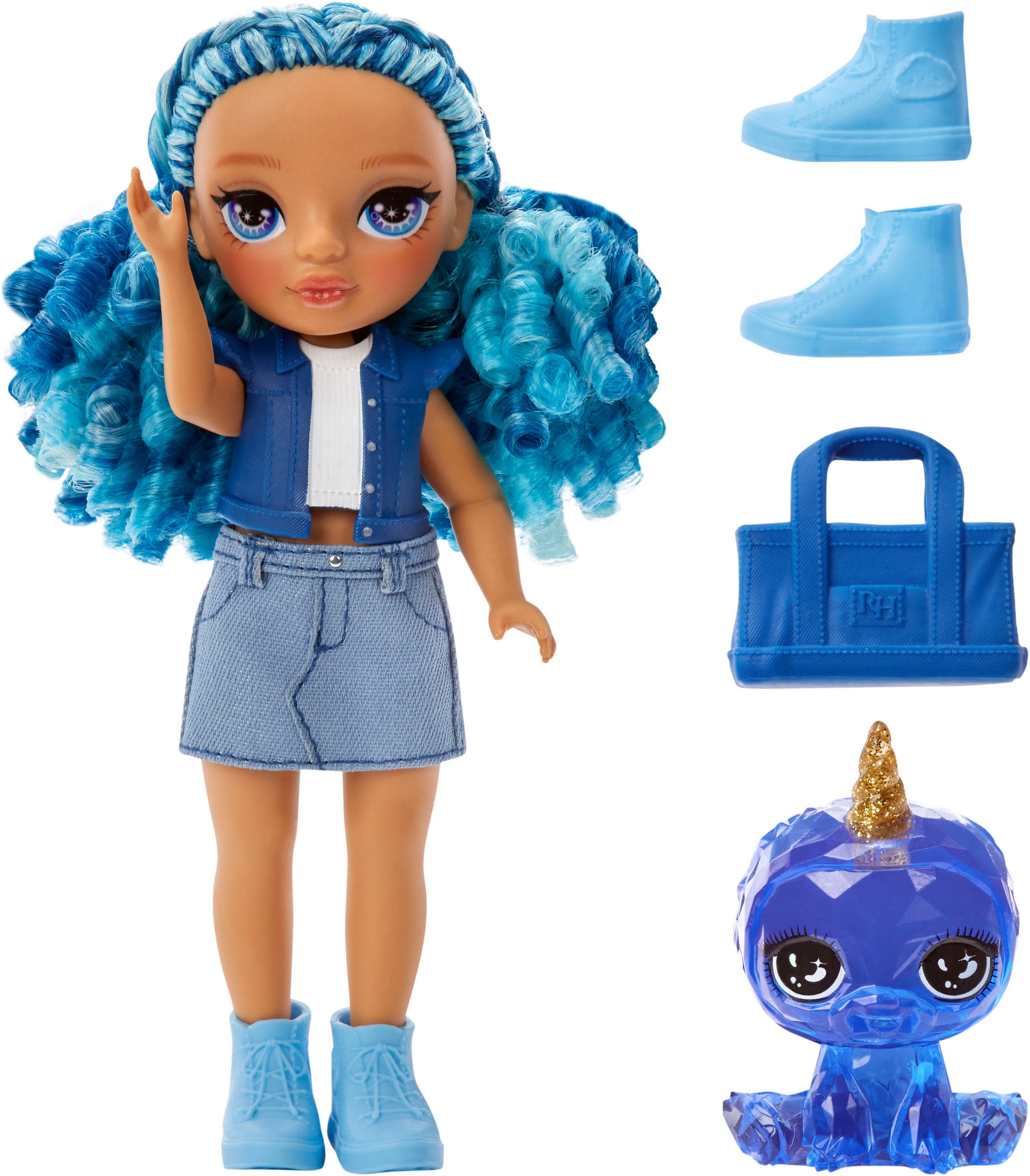 Rainbow High Anziehpuppe Rainbow High Littles Dolls - Sapphire (Blue) – Bild 5 von 5