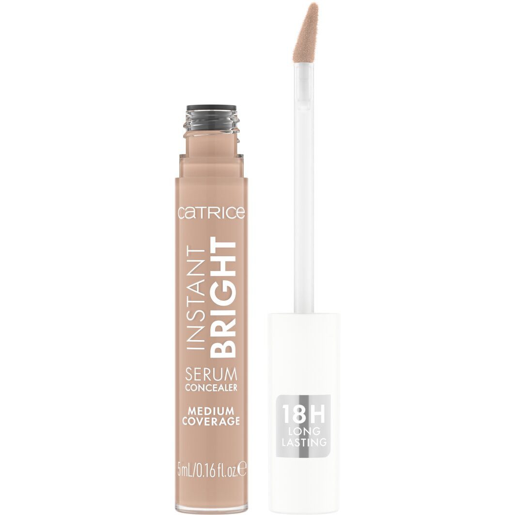 Catrice Concealer INSTANT BRIGHT SERUM CONCEALER, 3-tlg., Langhaltend, mittlere Deckkraft, leichte Textur, spendet Feuchtigkeit.