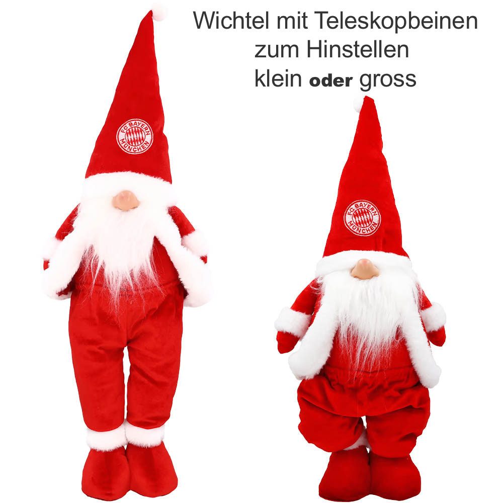 FC Bayern München Dekofigur FC Bayern München Wichtel mit Teleskopbeinen günstig online kaufen