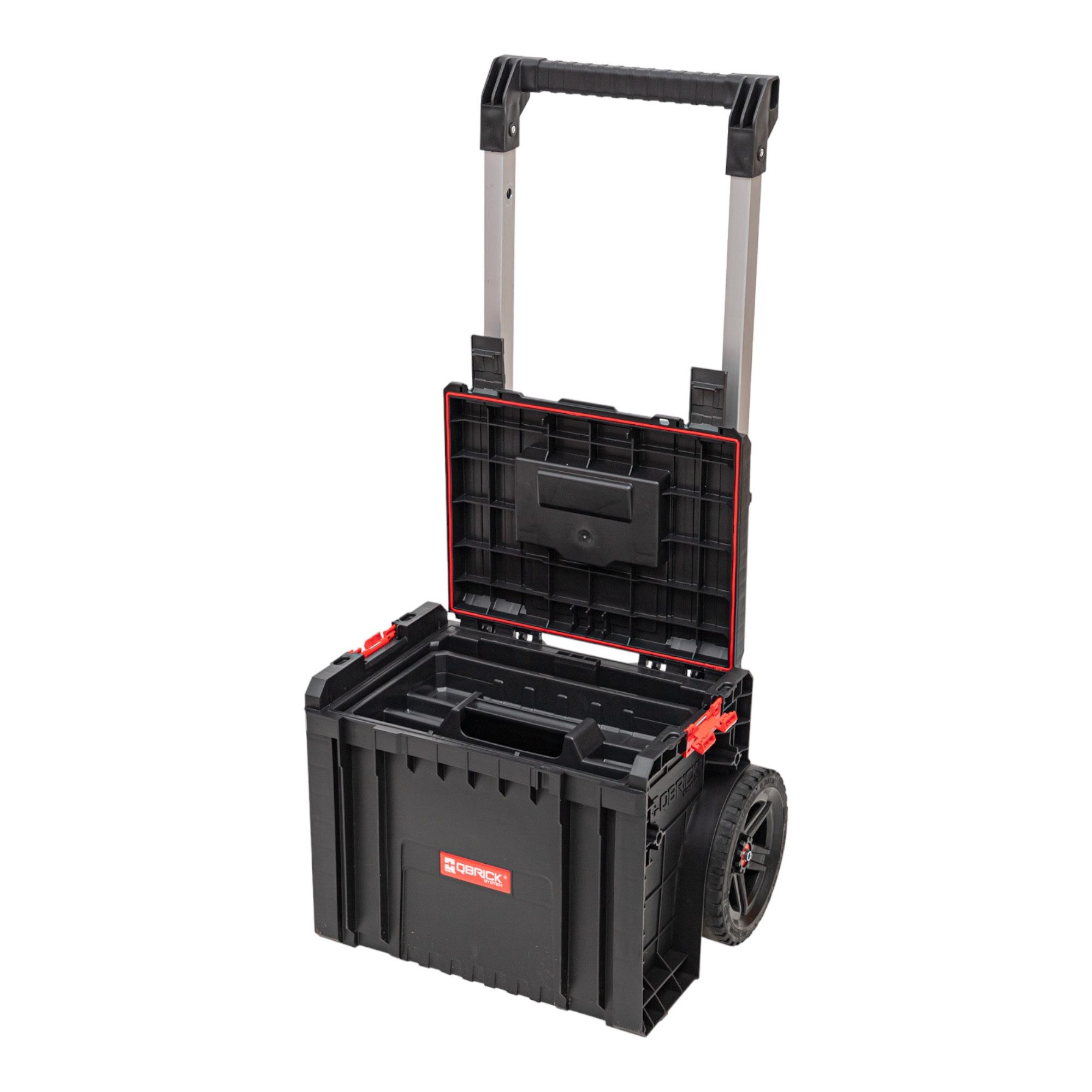Thumbnail - QBRICK System Werkzeugkoffer Qbrick System PRO Cart 2.0 Plus stapelbar 490 x 415 x 660 mm 29 l IP54
