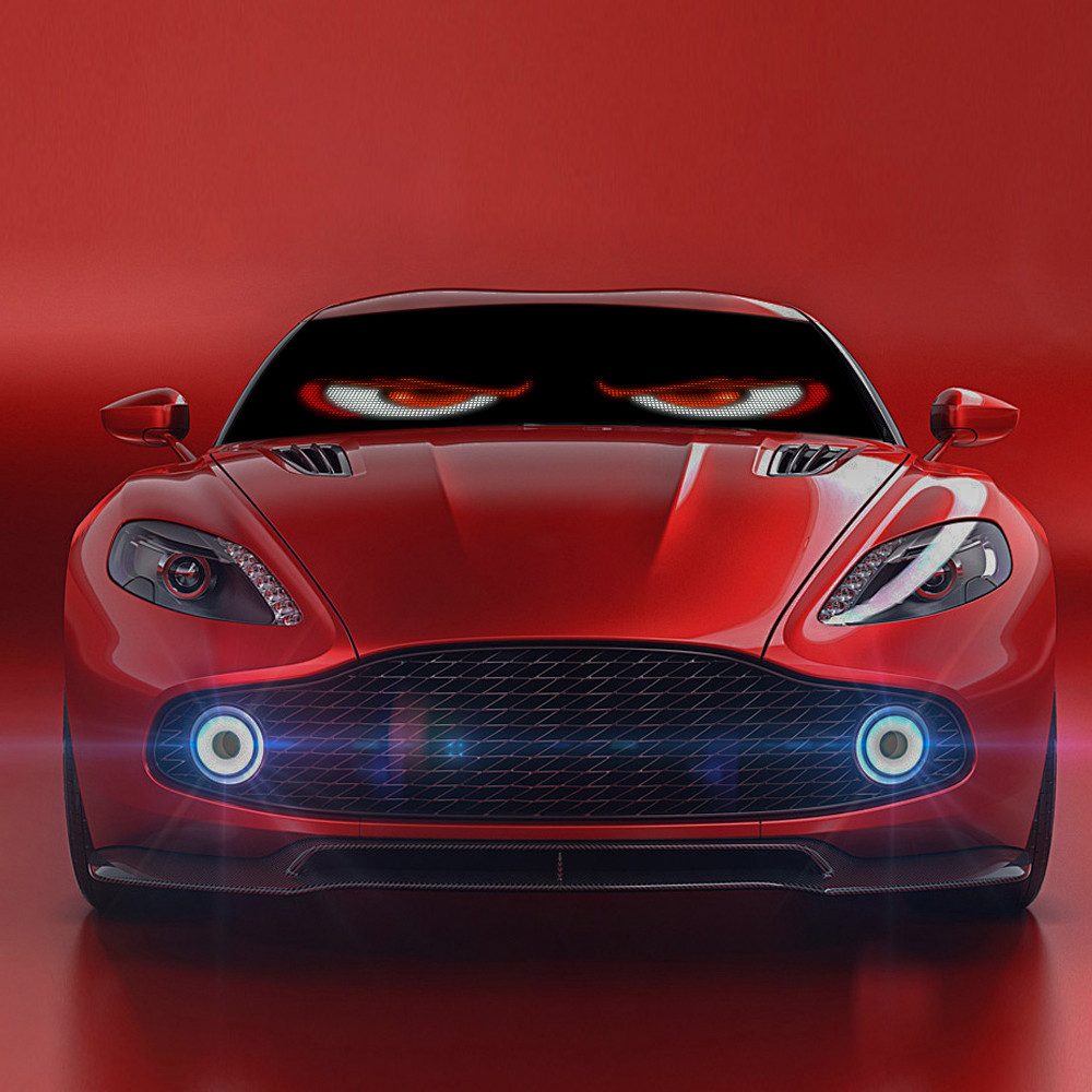 VIVIHEYDAY LED Stripe 2X LED-Matrix-Panel APP-Steuerung, Flexible Devil Eye günstig online kaufen