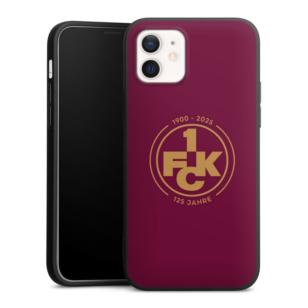 DeinDesign Handyhülle 1. FC Kaiserslautern 1. FCK 125 Jahre 1. FCK 125. Jubiläum, Apple iPhone 12 Silikon Hülle Premium Case Handy Schutzhülle