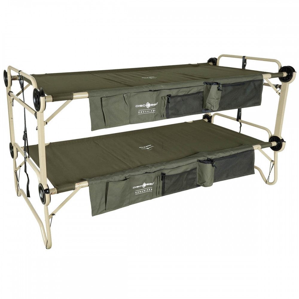 Disc-O-Bed Feldbett Feldbett, Disc-O-Bed, Arm-O-Bunk,m. Seitent., oliv (Etagenbett)