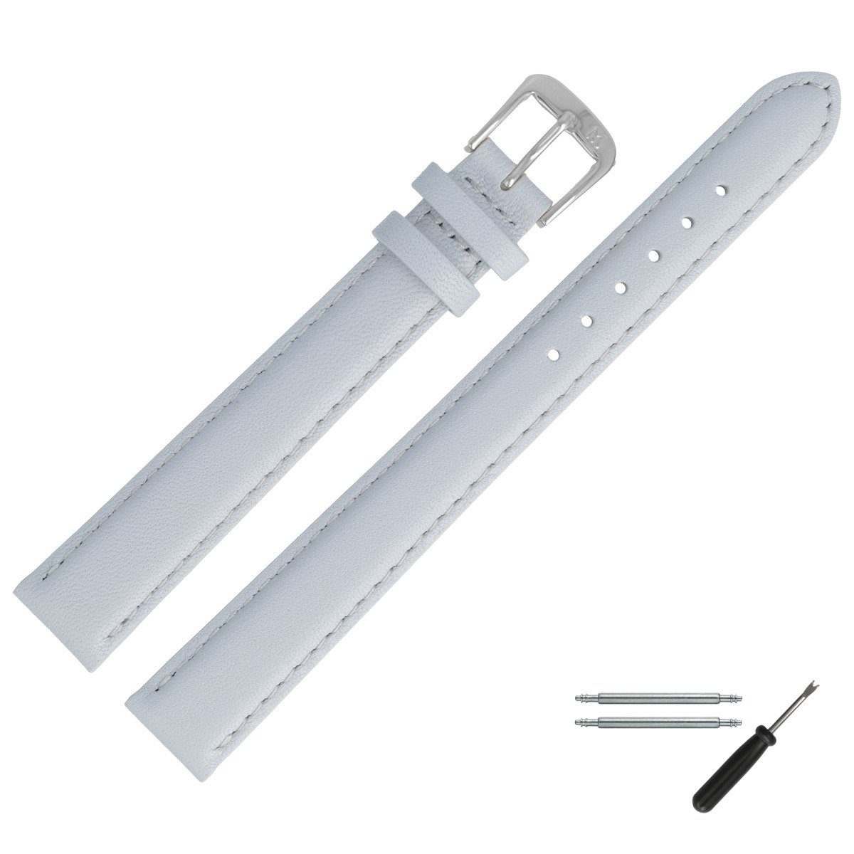 MARBURGER Uhrenarmband 14mm Leder XL Extra günstig online kaufen