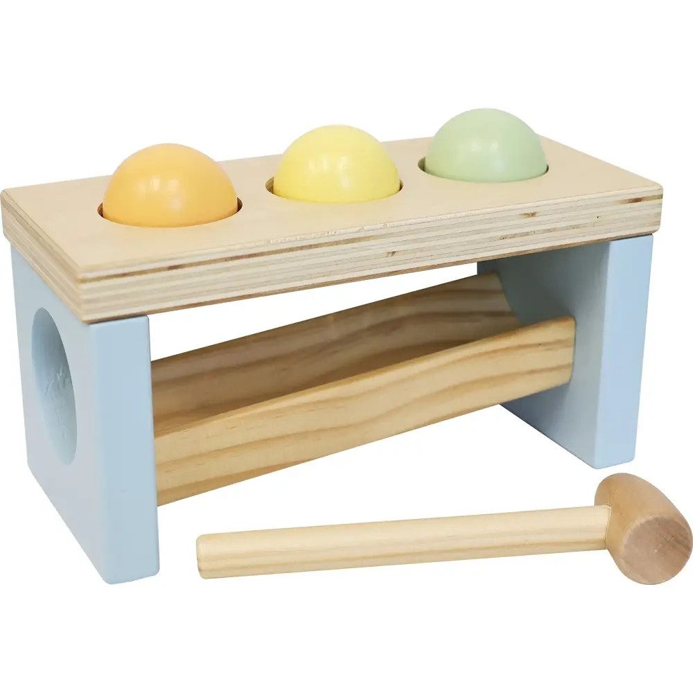 Vedes Kugelbahn Spielmaus Holz Kugelklopfbank