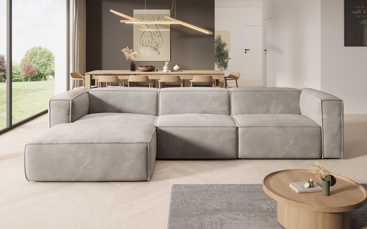 Luxusbetten24 Sofa Designer Sofa Comfy in Samt günstig online kaufen