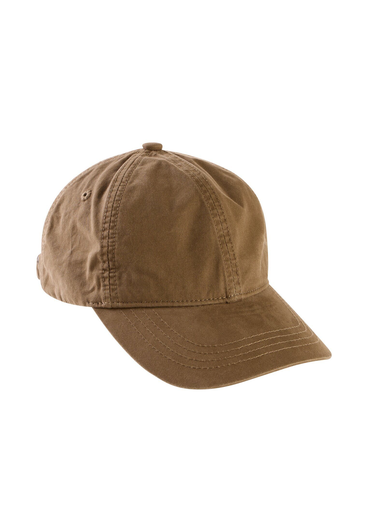 camel active Baseball Cap Cap aus reiner Baumwolle