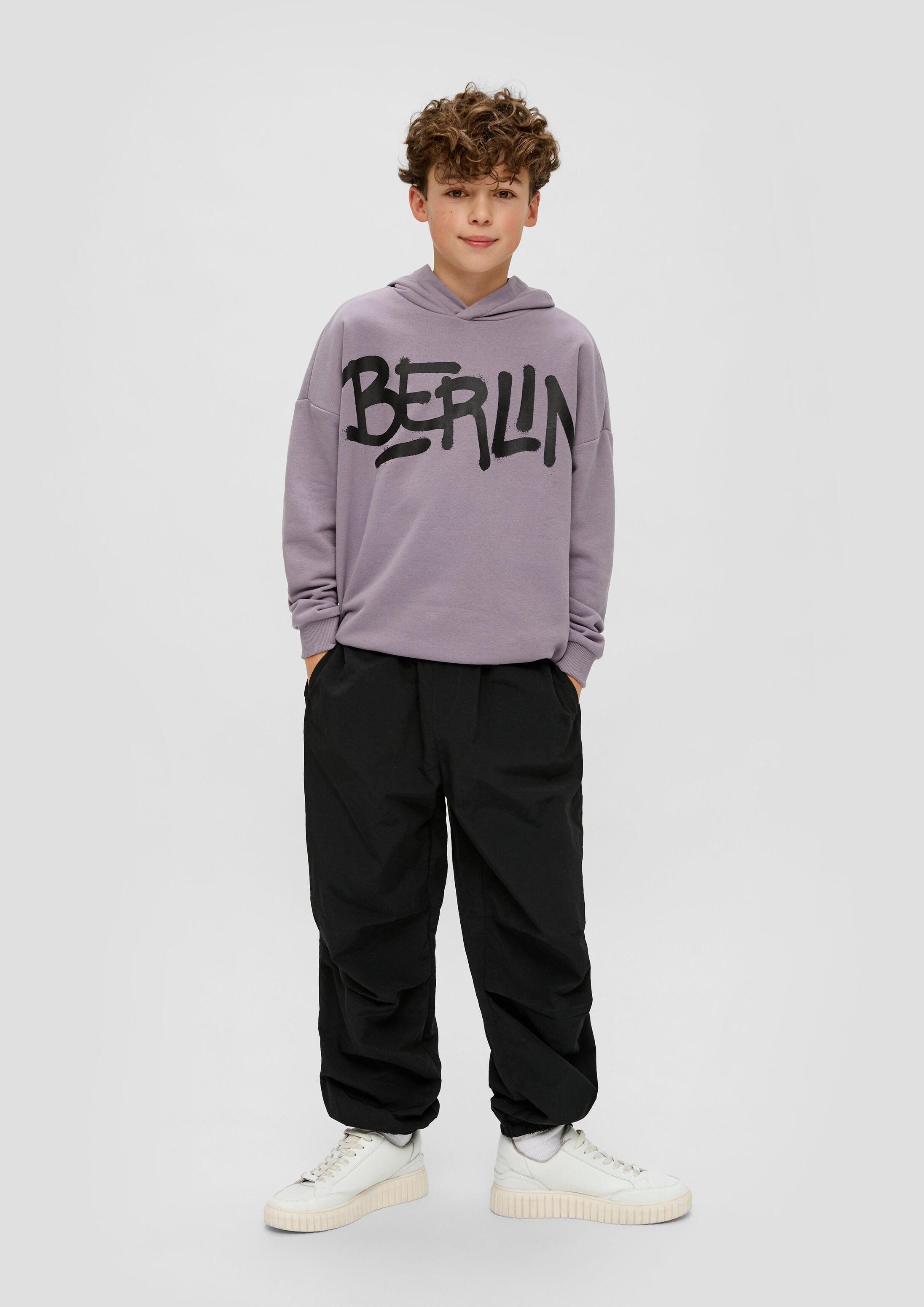 s.Oliver Chinos Hose Parachute-Hose mit Elastikbund – Bild 4 von 4