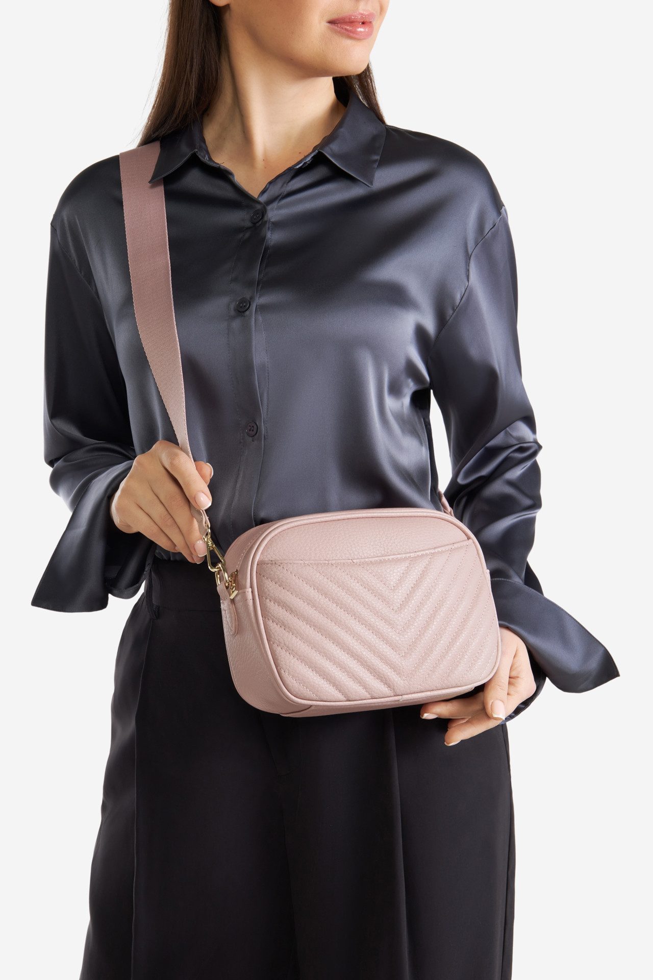 Handtasche JENNY Kleine Tasche JNY-M-025-07 rosa