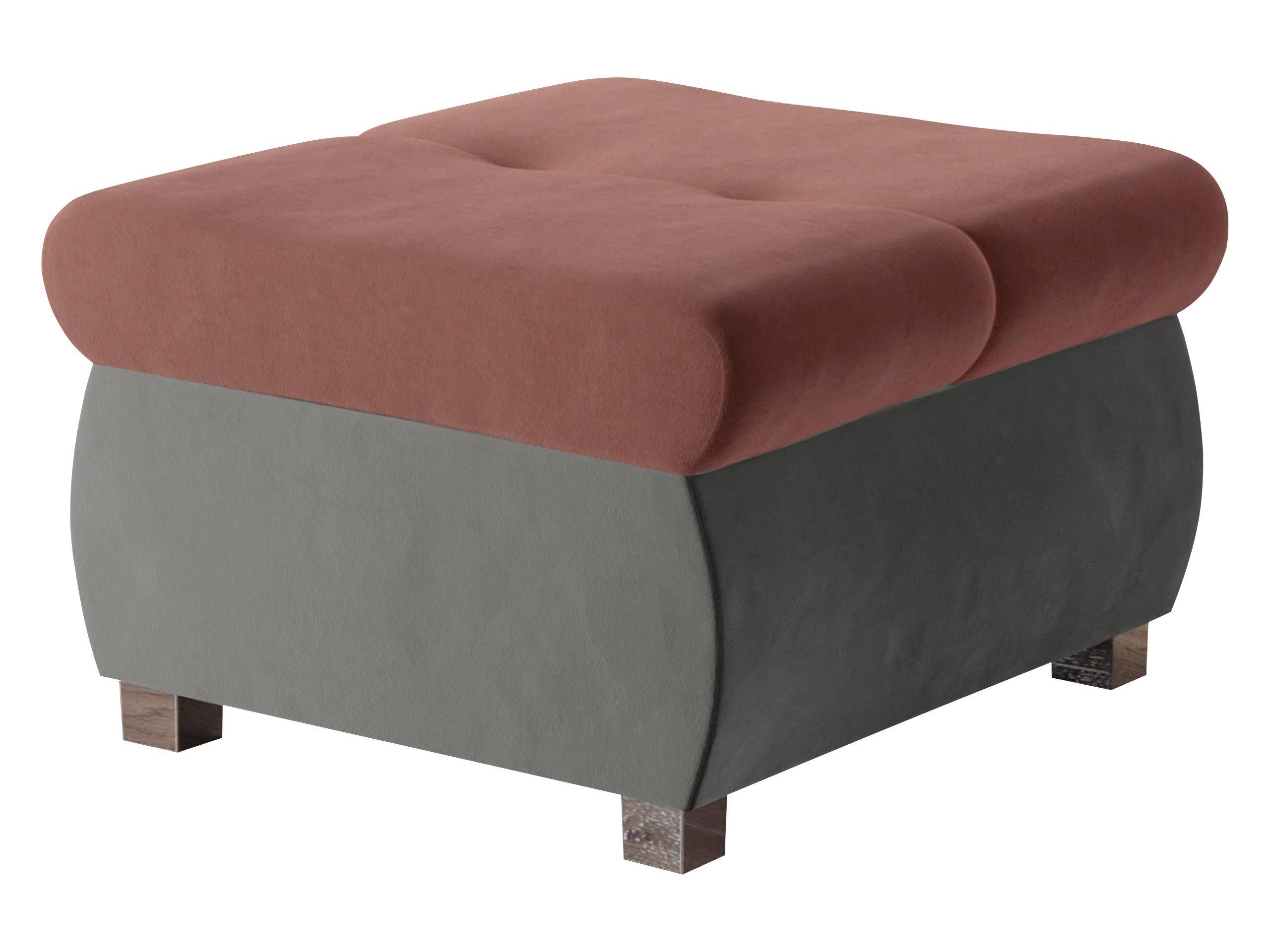MIRJAN24 Polsterhocker Orkan Klein, Holzkonstruktion, 60x60x39 günstig online kaufen