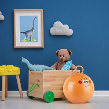 relaxdays Hüpfball Hüpfball für Kinder mit Tiermotiv, (1-tlg), Bär