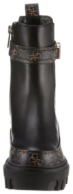 Guess YELMA Chelseaboots mit GUESS-Metall-LOGO