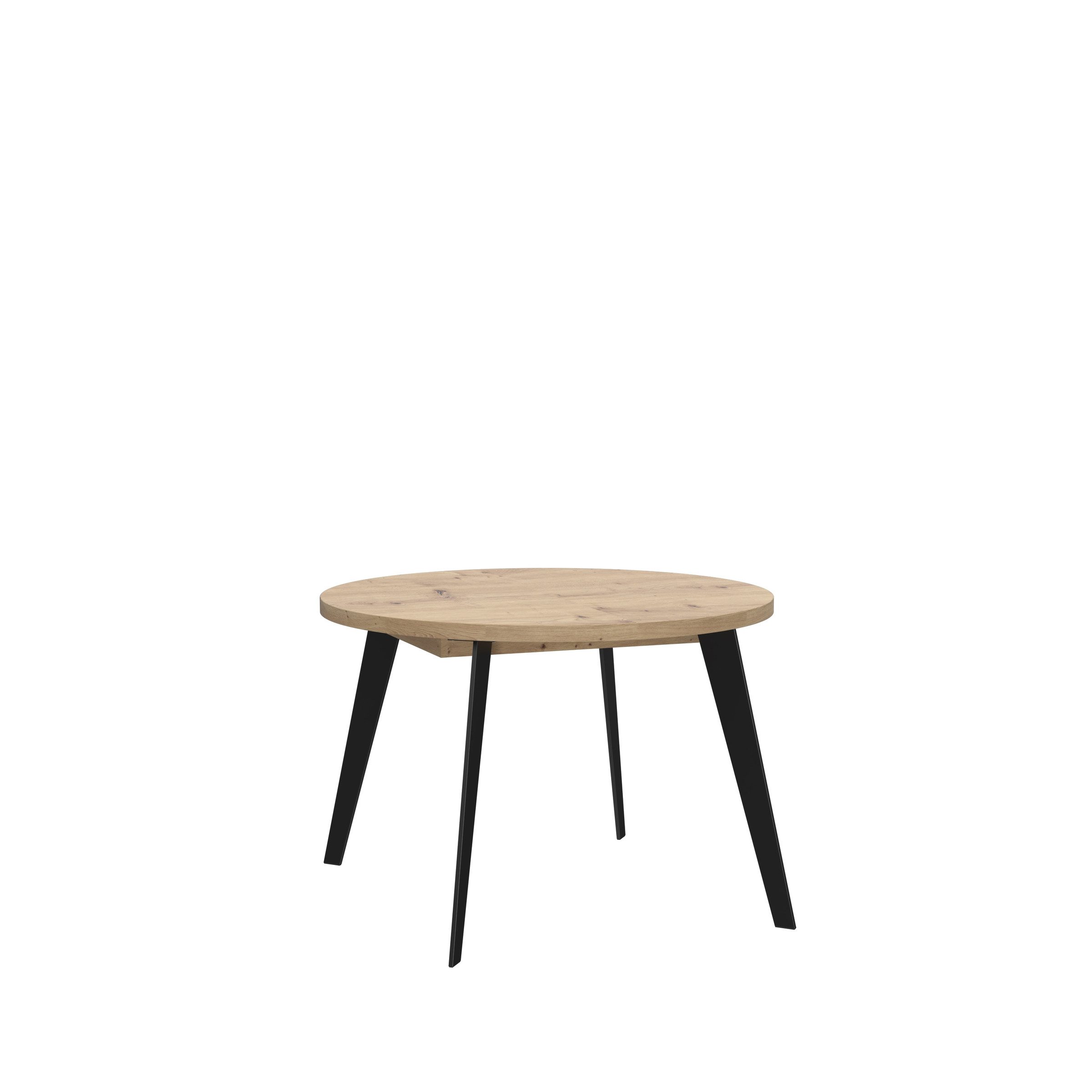 FORTE Esstisch in Artisan Eiche - 110x74,5x110cm (BxHxT)