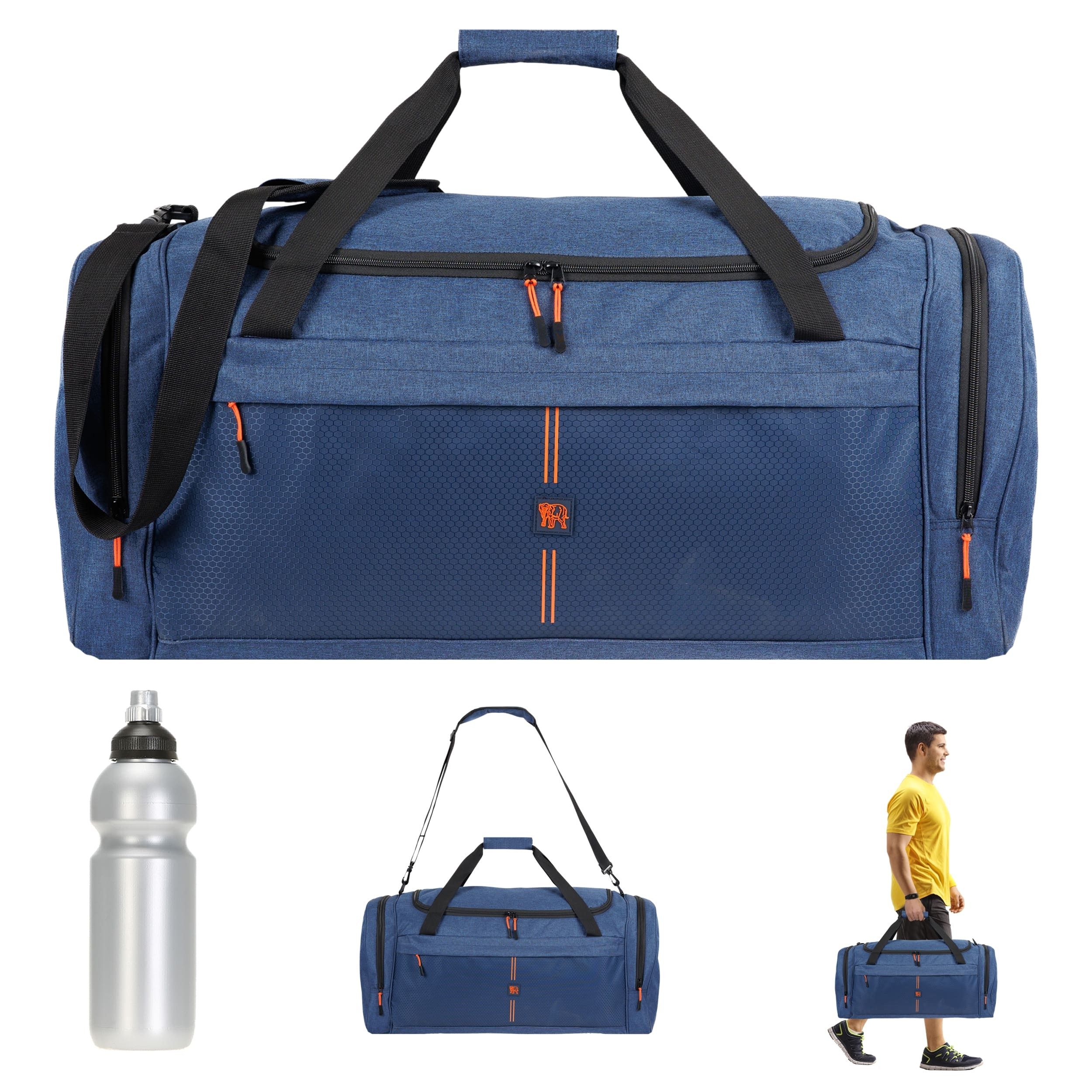 ELEPHANT Sporttasche sehr groß Saunatasche Reisetasche Maxi XL 70 cm, 65 Liter Gym Tasche Fußballtasche XXL + Trinkflasche