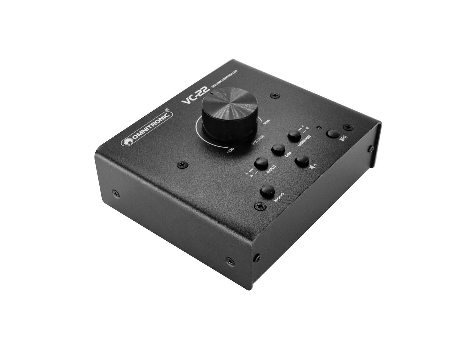 Omnitronic OMNITRONIC VC-22 Lautstärkeregler, aktiv Audio-Adapter