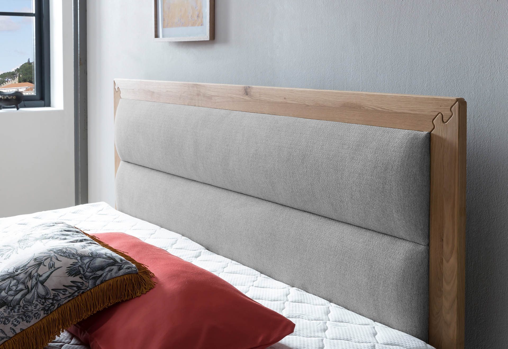 Belanoti Boxspringbett Age (Boxspringbett 160x200 Eiche günstig online kaufen